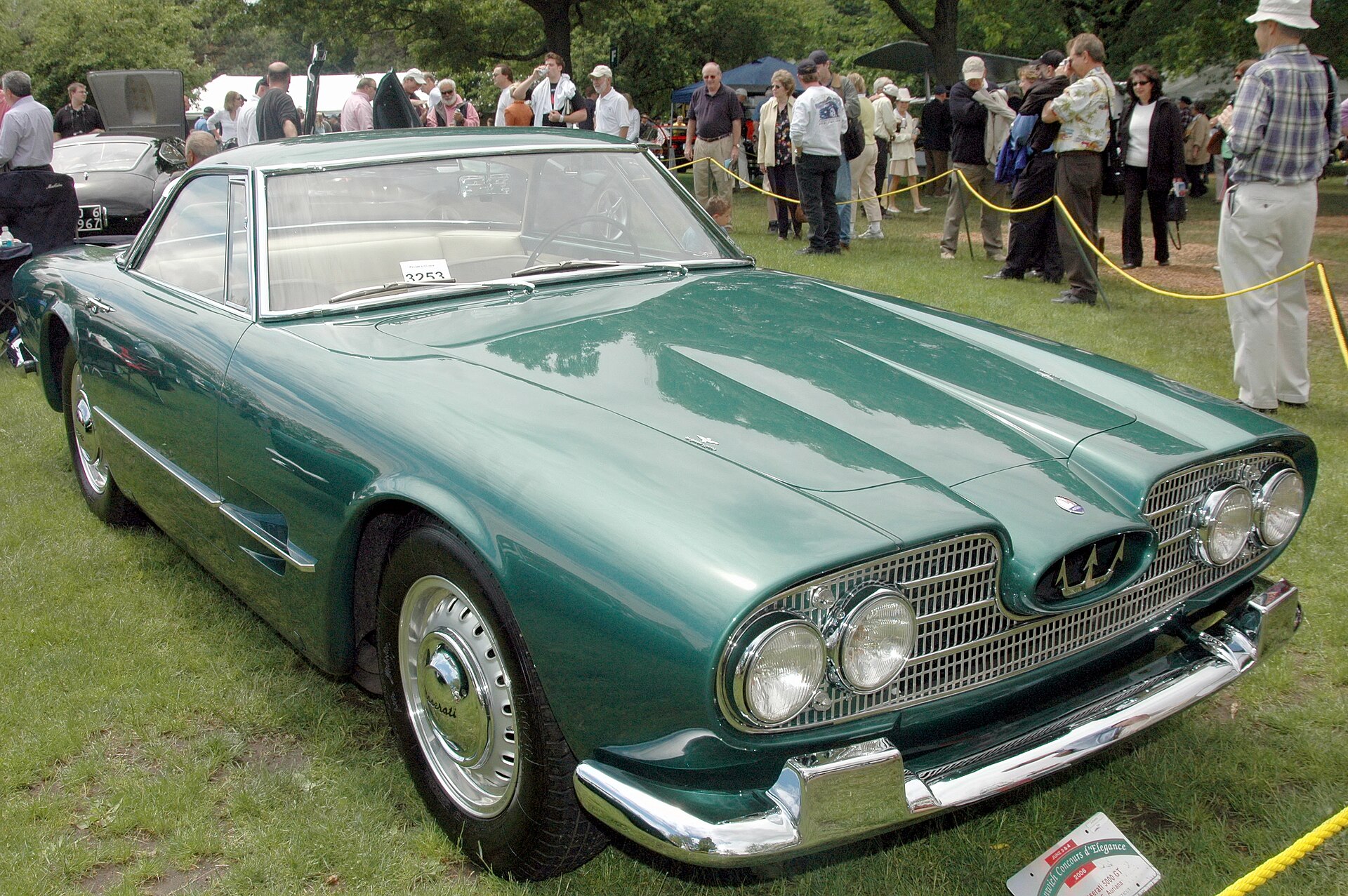 Maserati 5000 GT grand tourer