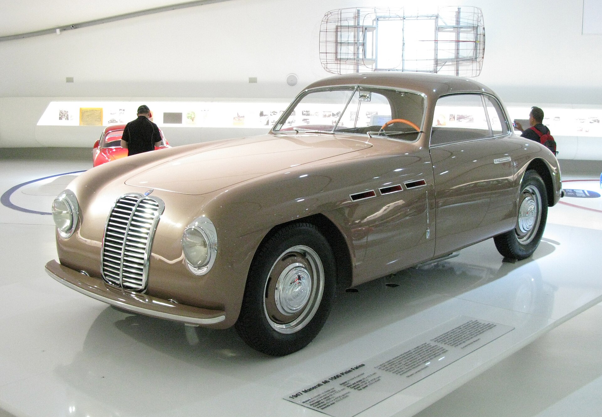 Maserati A6 1500, front view