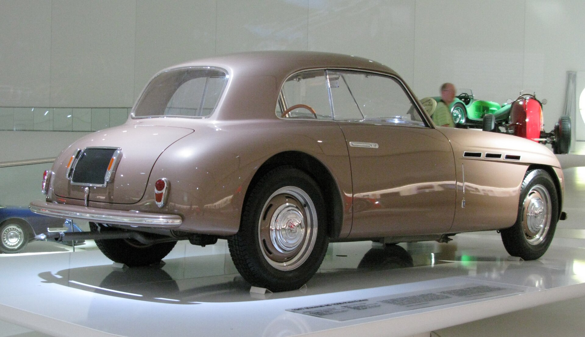 Maserati A6 1500, rear view