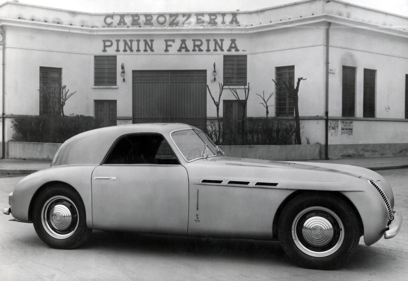 Maserati A6 1500 prototype at the 1947 Geneva show