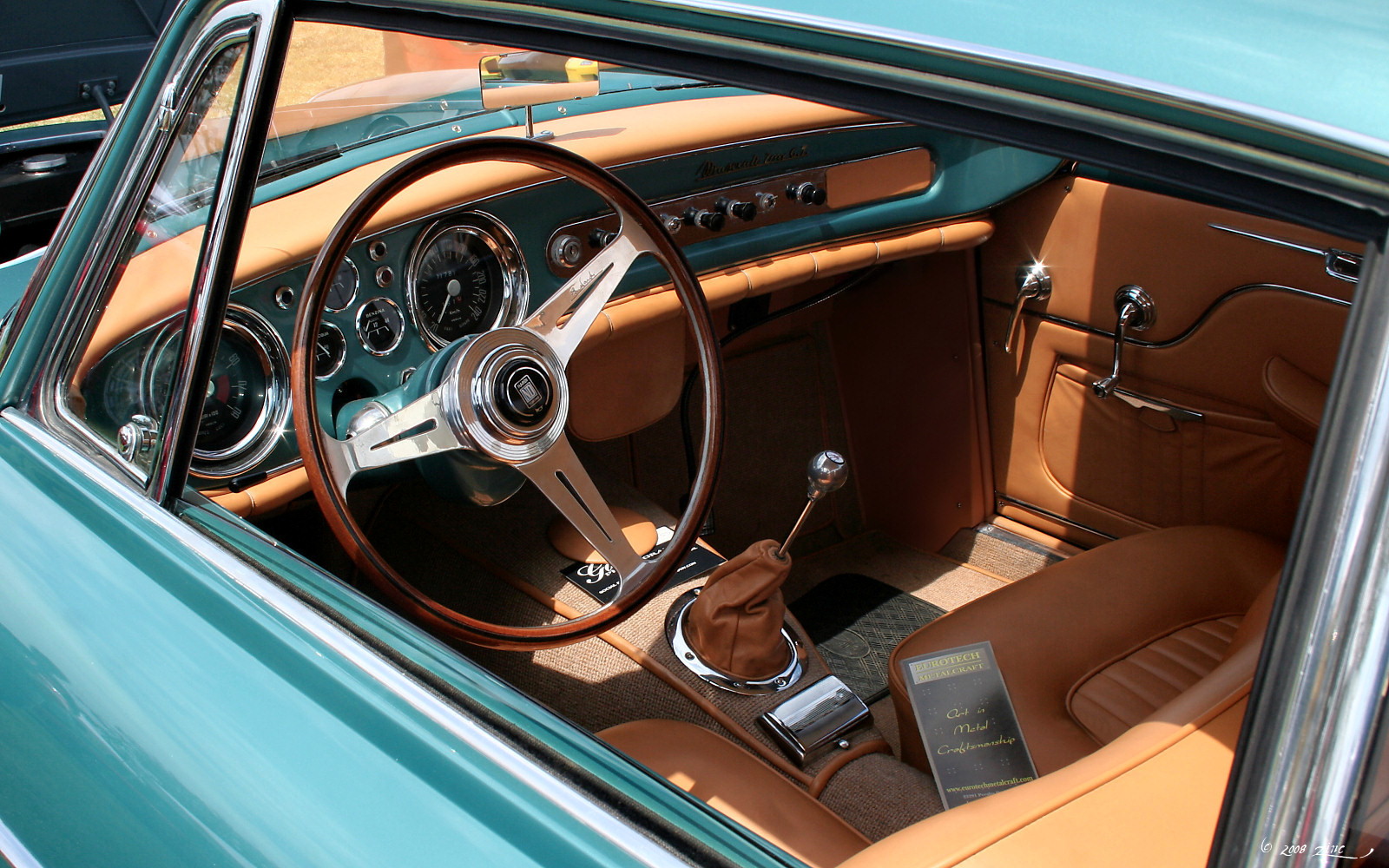 Maserati A6G/54 Allemano coupé interior