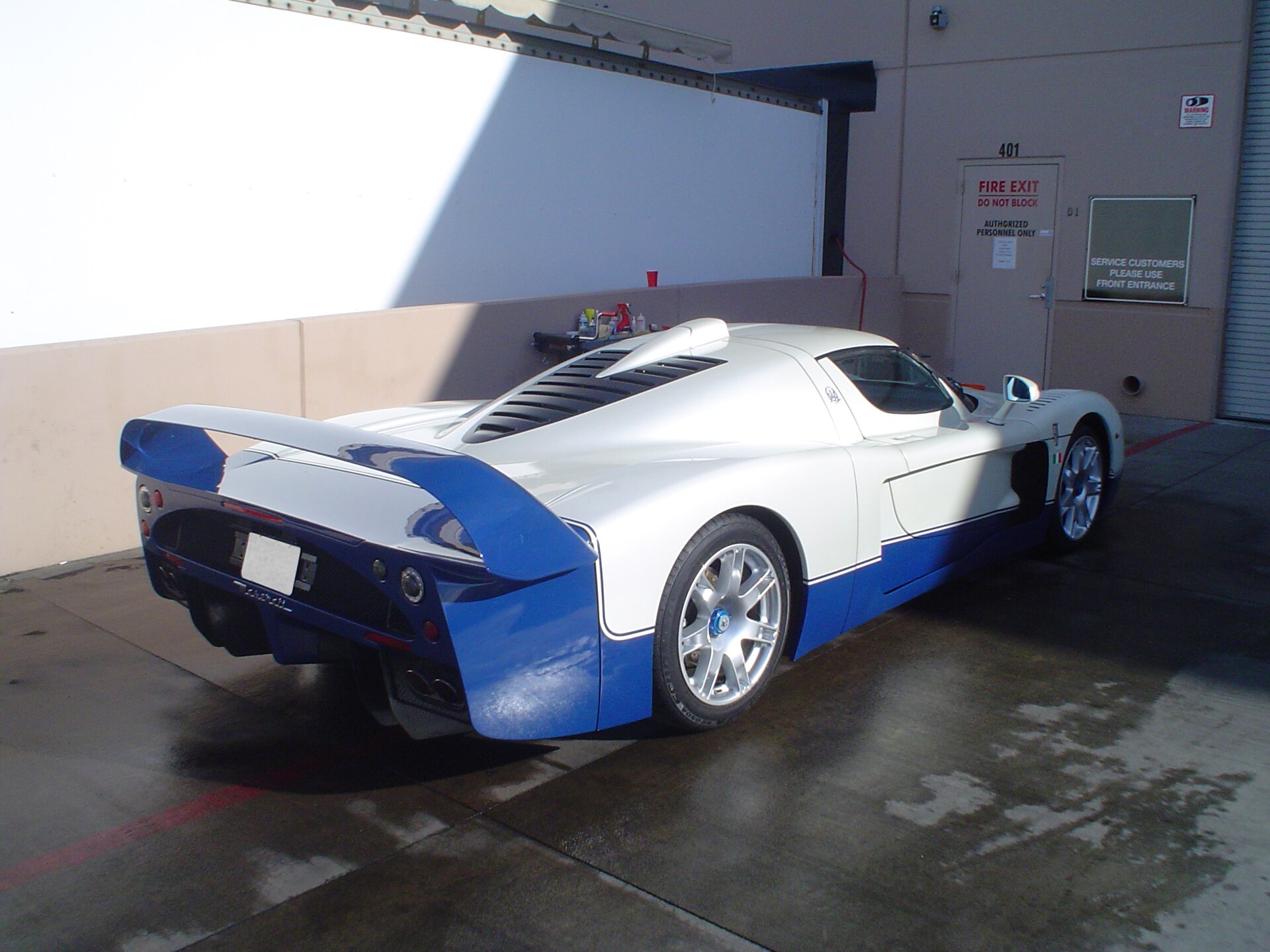 Maserati MC12 rear view