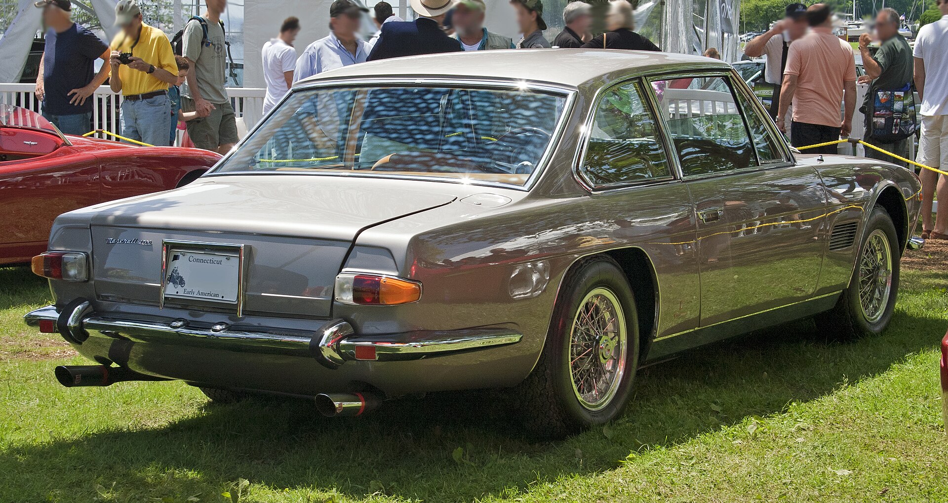 Maserati Mexico from the rear