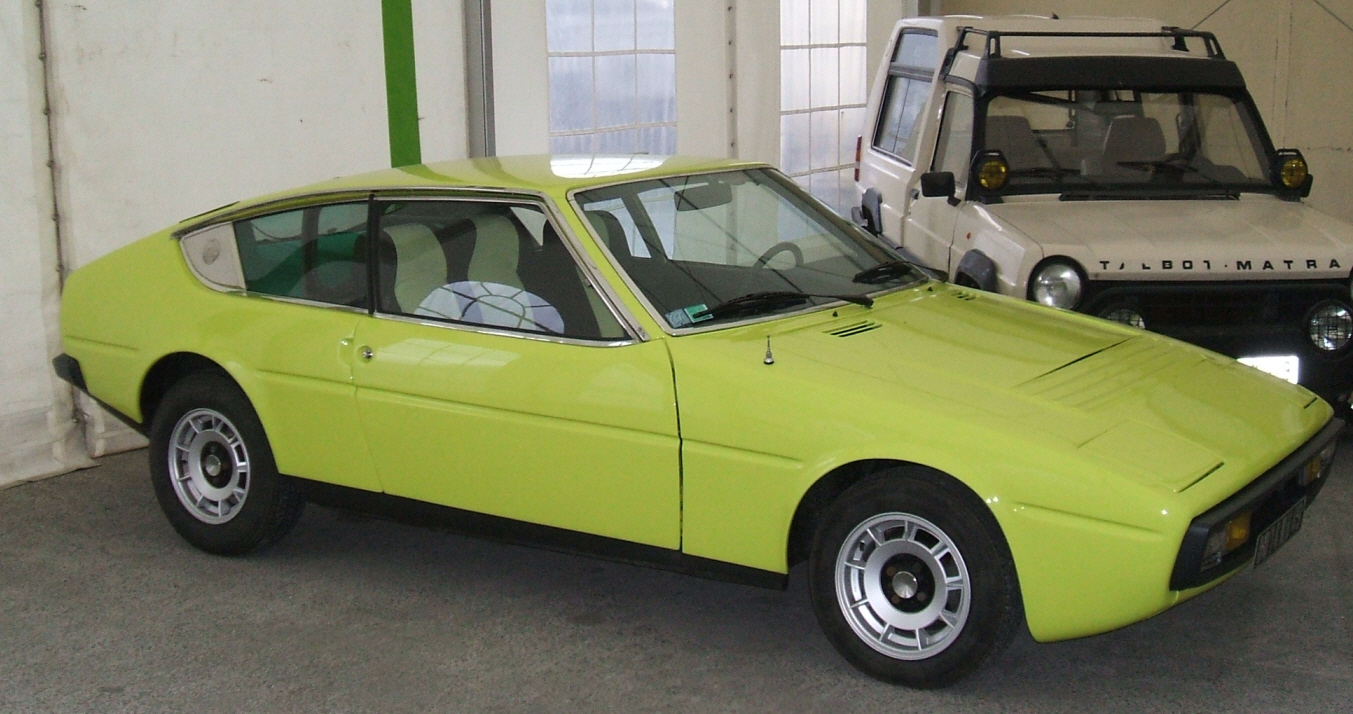 Talbot-badged Matra Bagheera