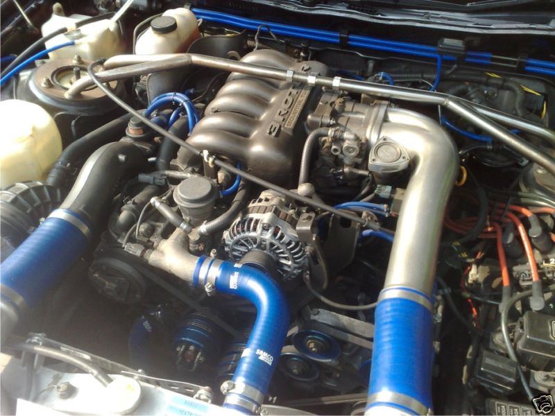Engine compartment of a Mazda Cosmo Sport with the 10A rotary