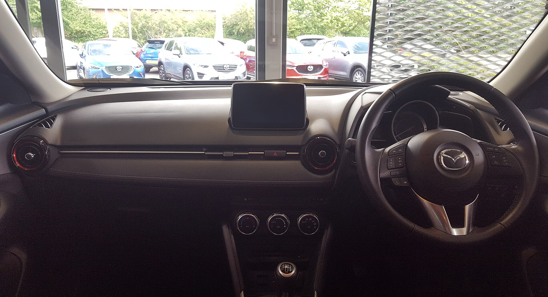 Mazda CX-3 interior and dashboard