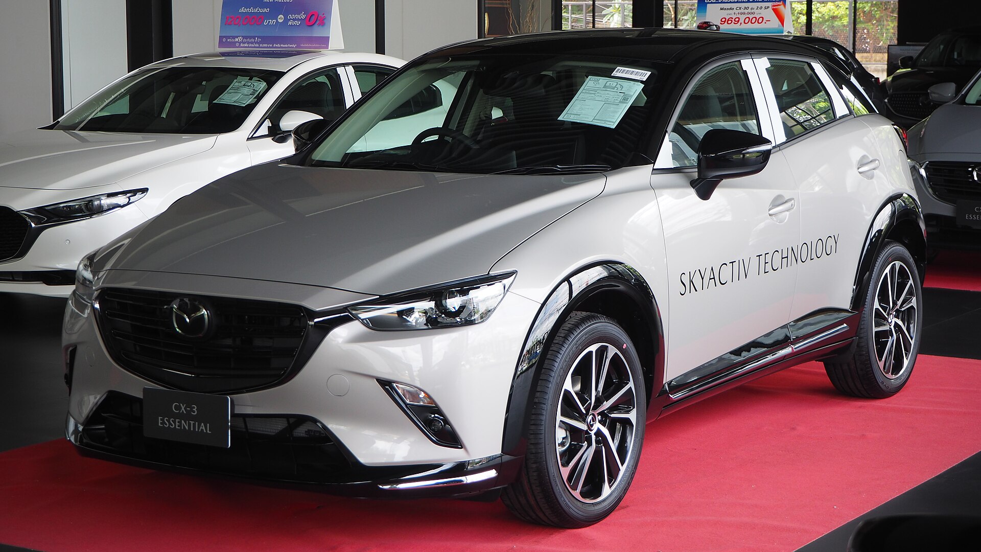 2025 Mazda CX-3, front three-quarter view