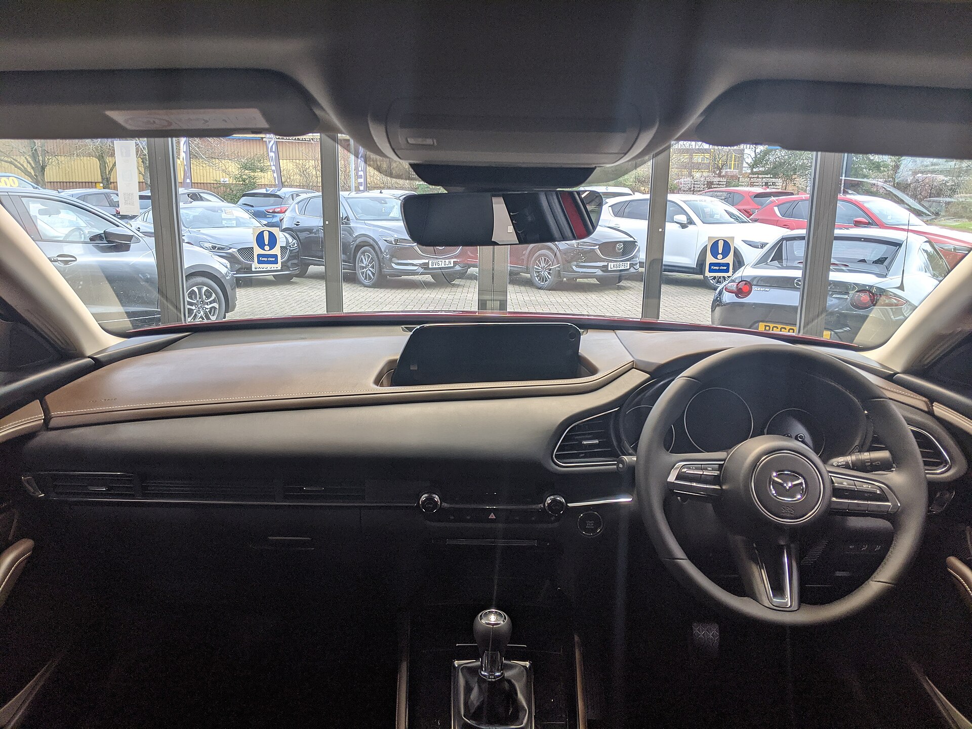 Mazda CX-30 dashboard