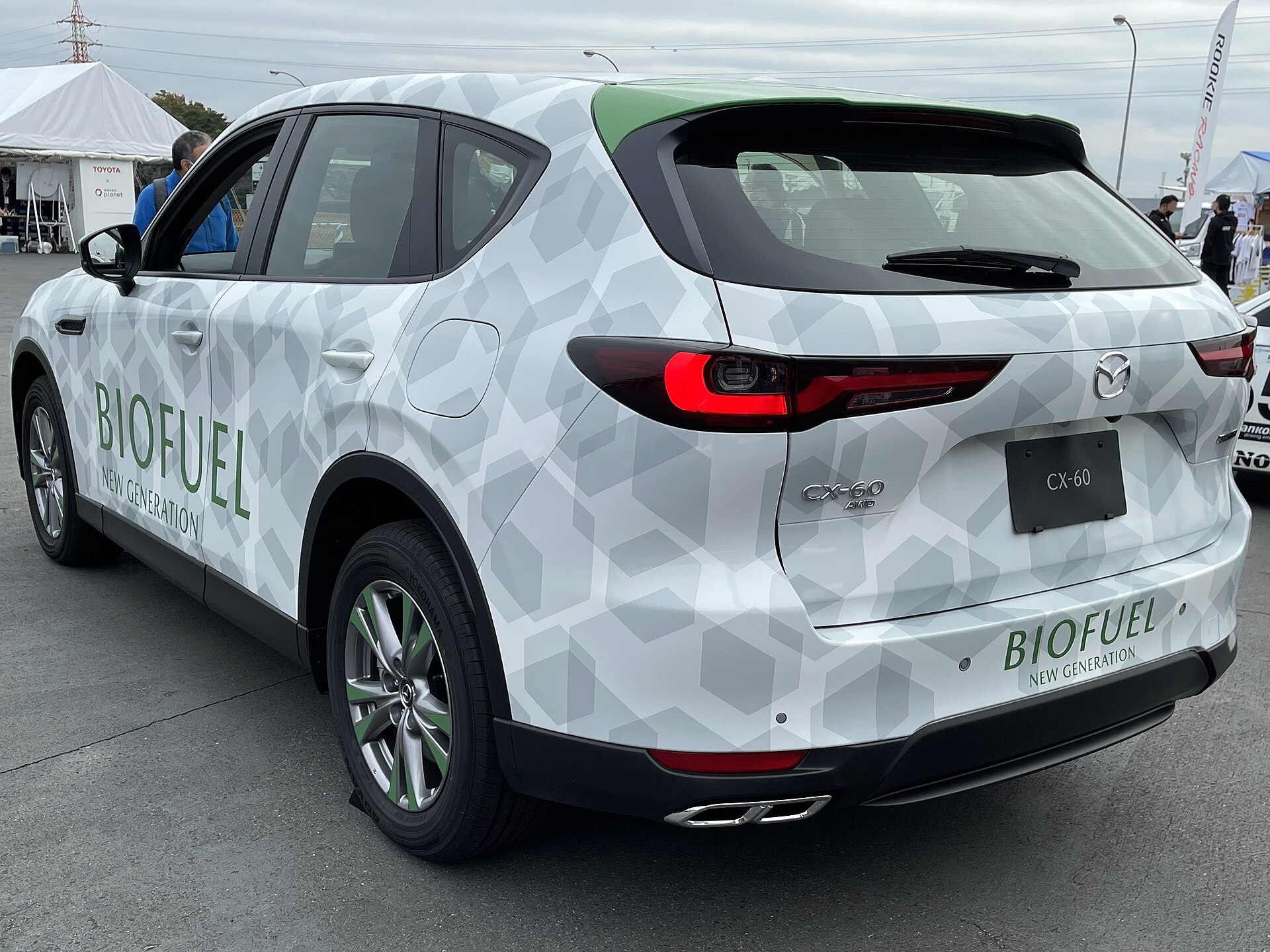 Mazda CX-60, rear view