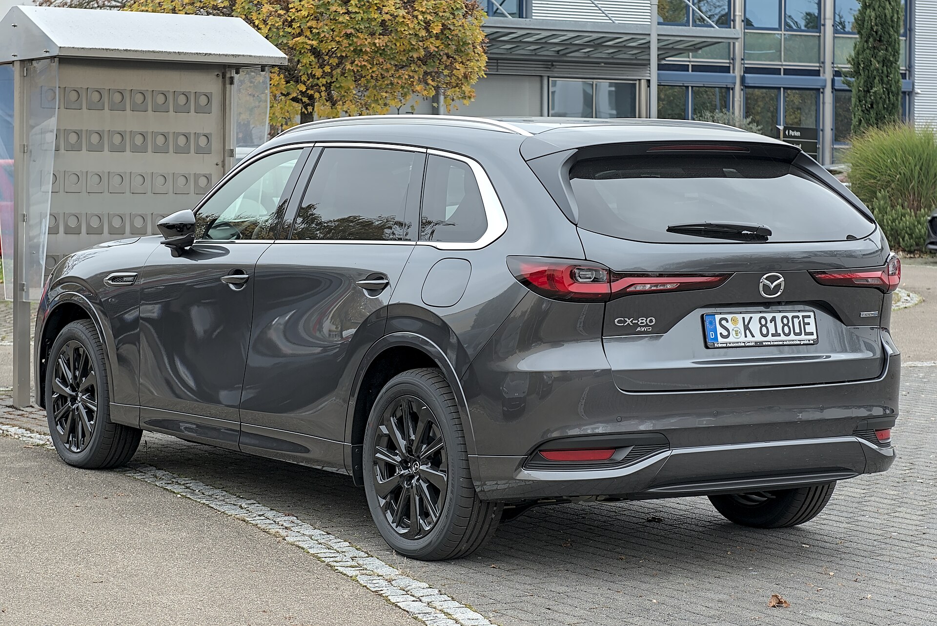 Mazda CX-80 plug-in hybrid SUV