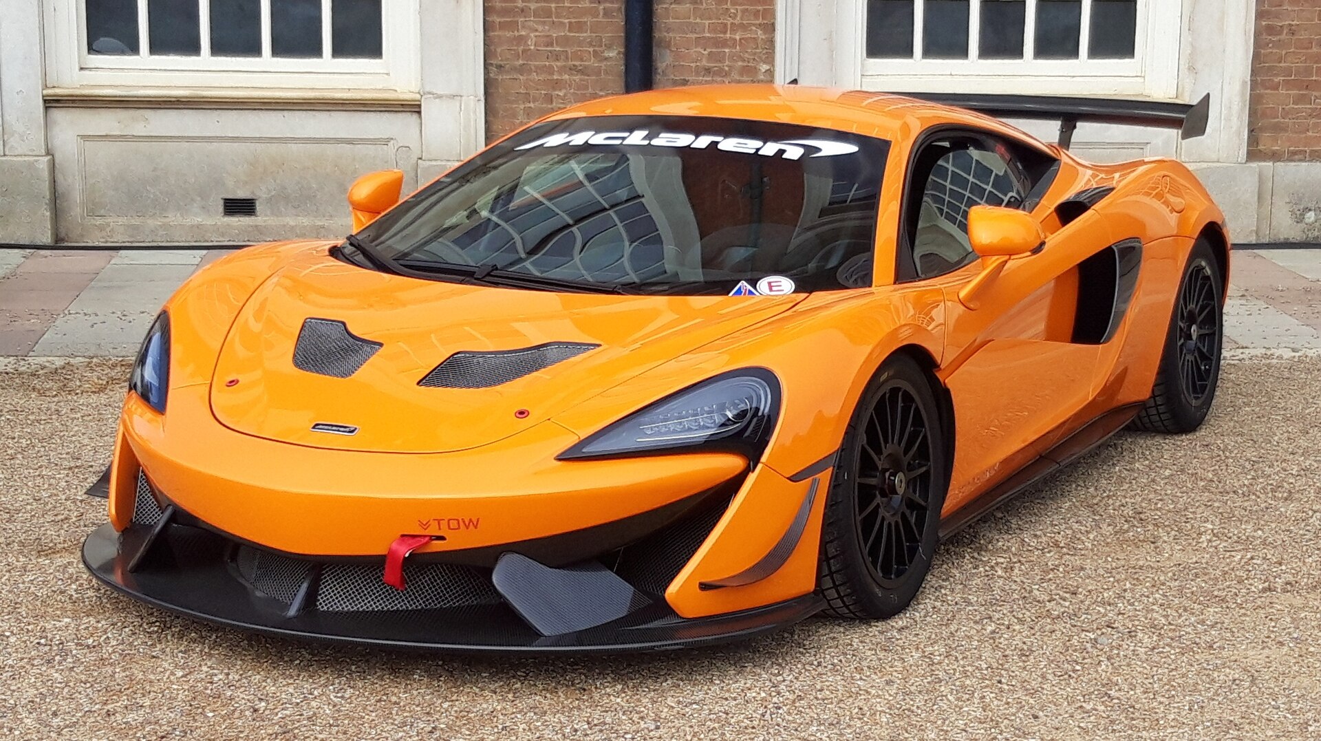 McLaren 570S GT4 race car