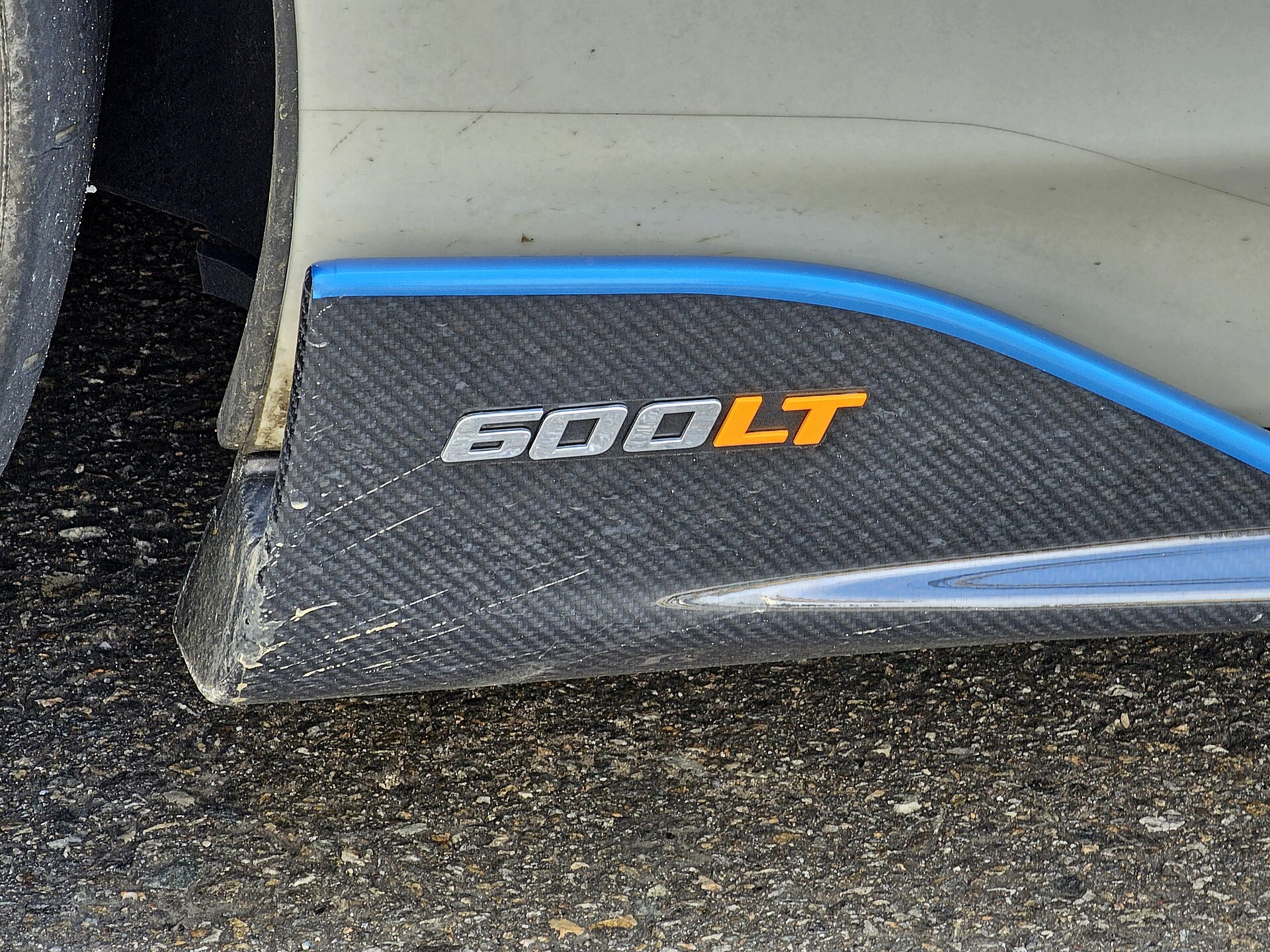 McLaren 600LT Spider detail view