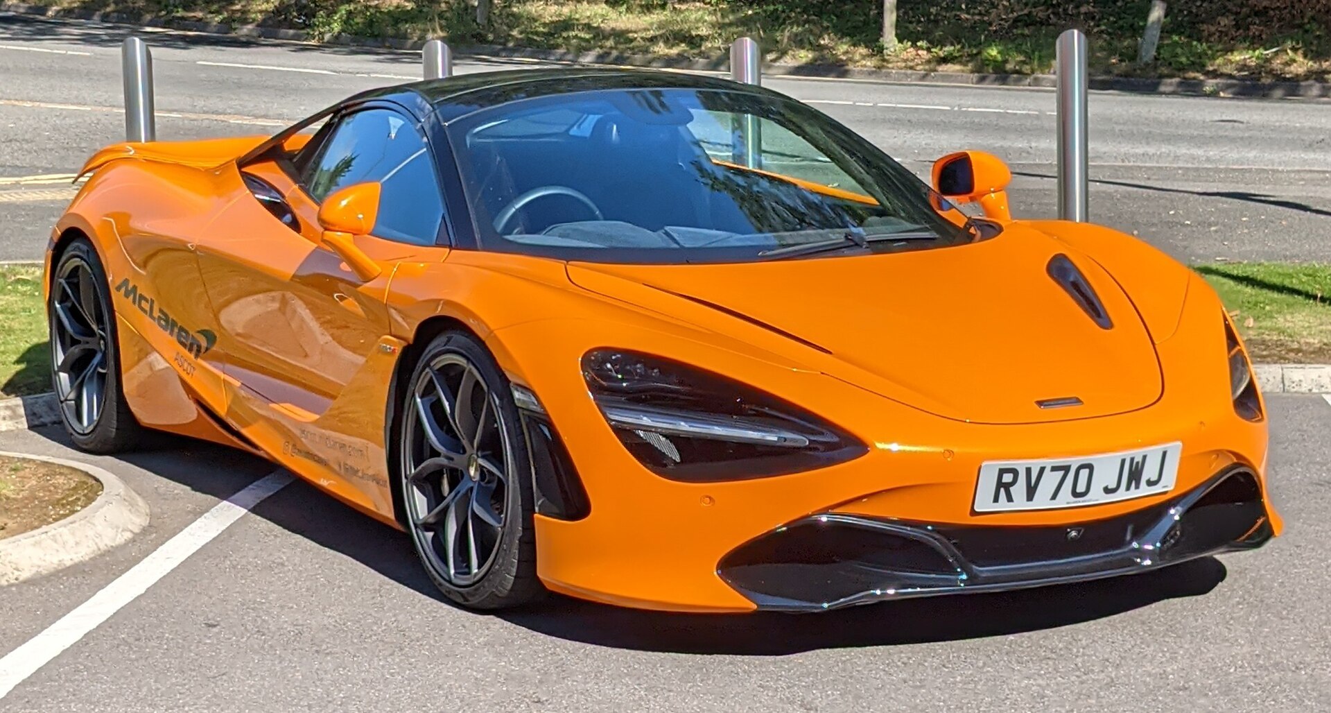 Orange McLaren 720S