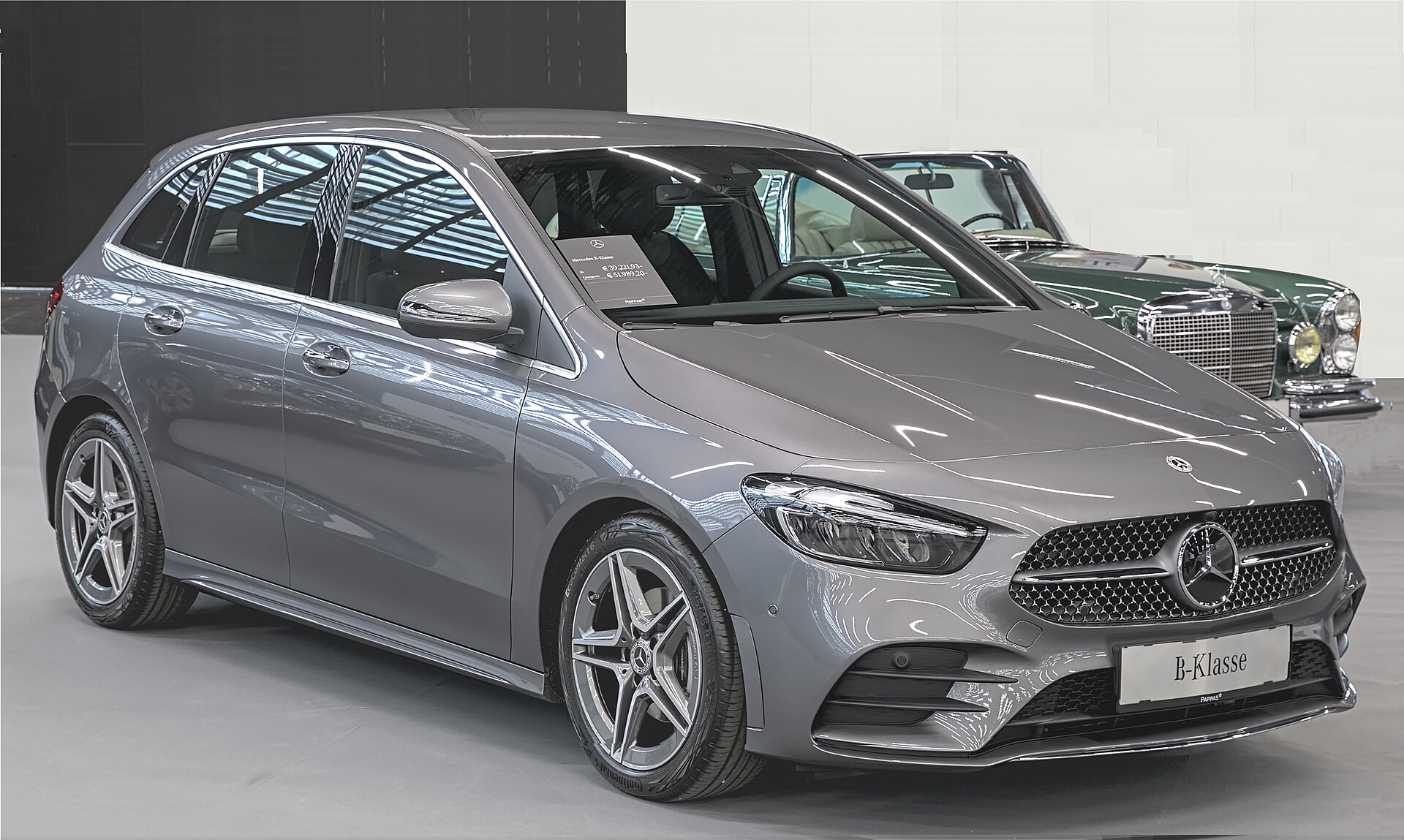 Mercedes-Benz B-Class W247 of 2022, exterior view