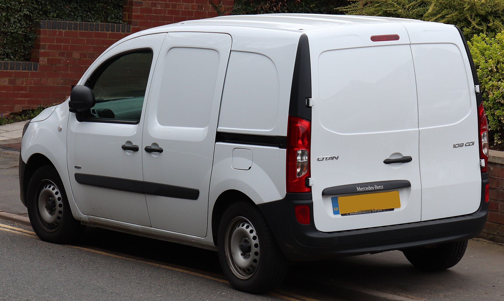 Mercedes-Benz Citan W415, rear view