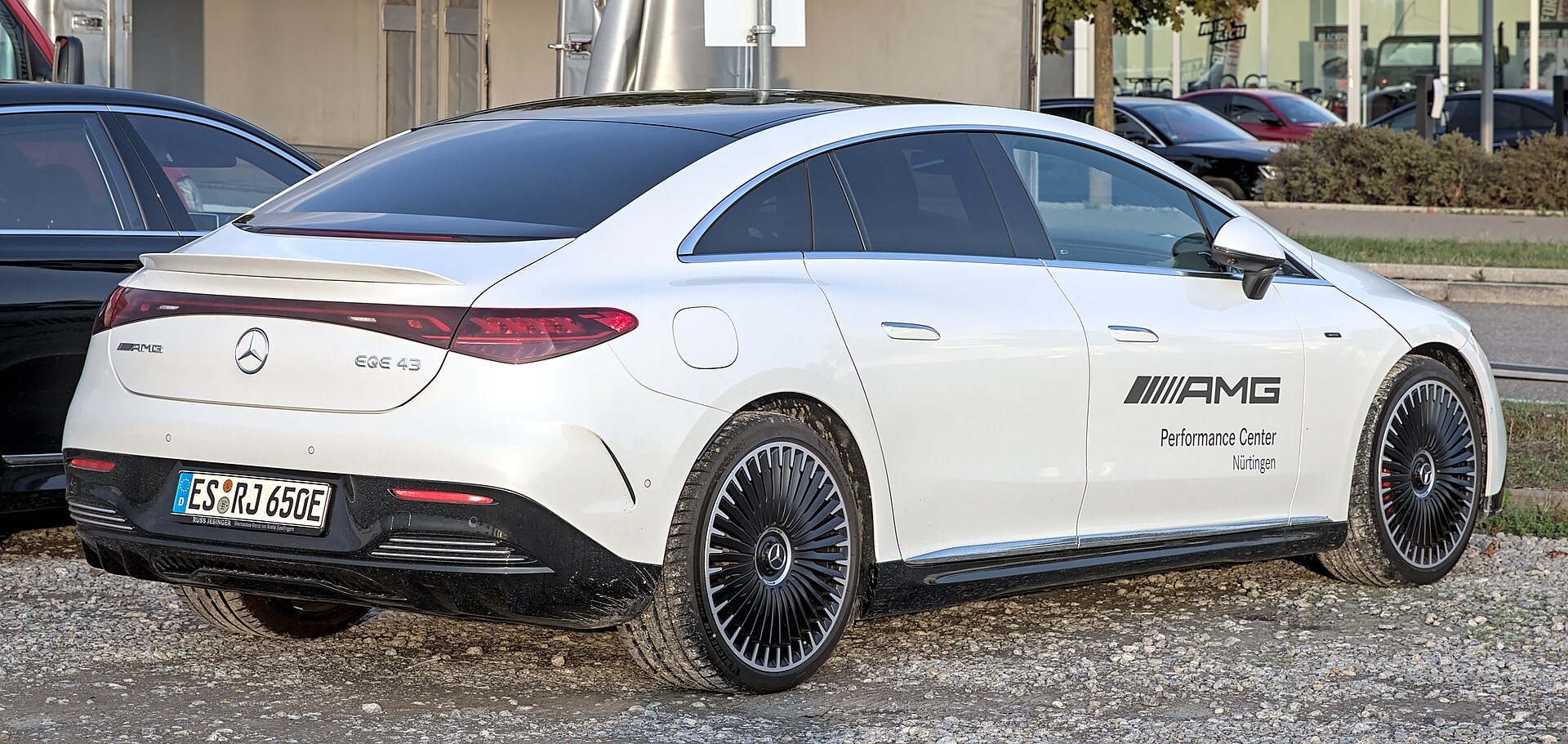 Mercedes-AMG EQE 43 electric performance saloon