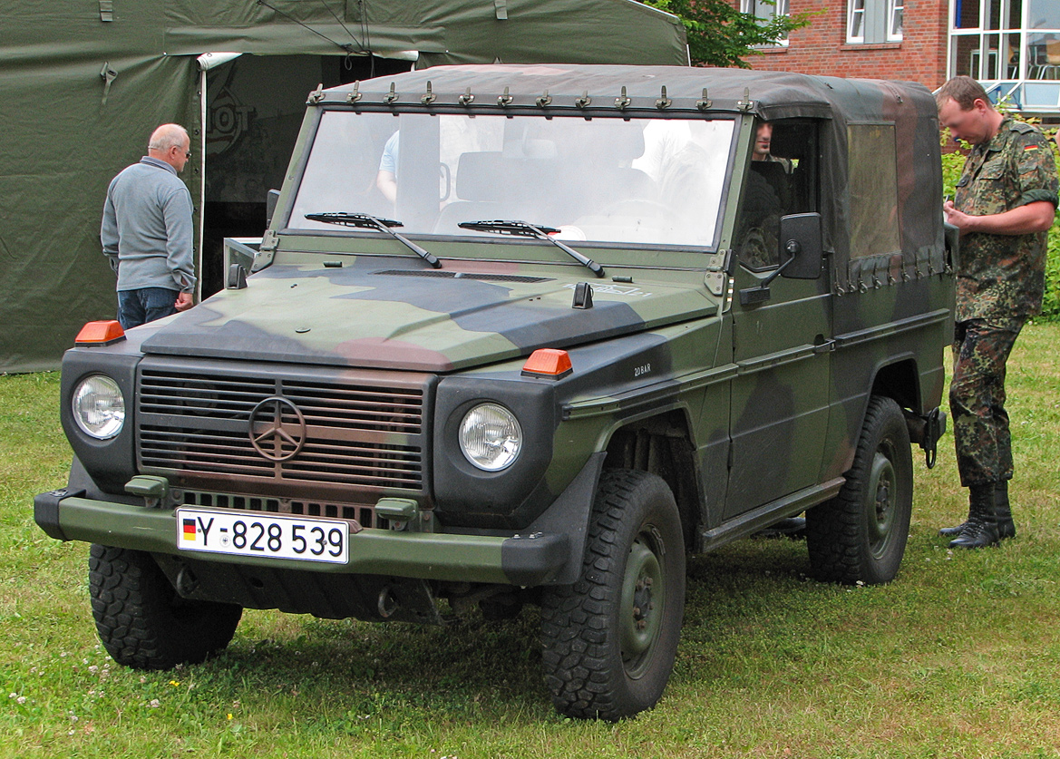 Military Mercedes-Benz G-Class Wolf of the German army