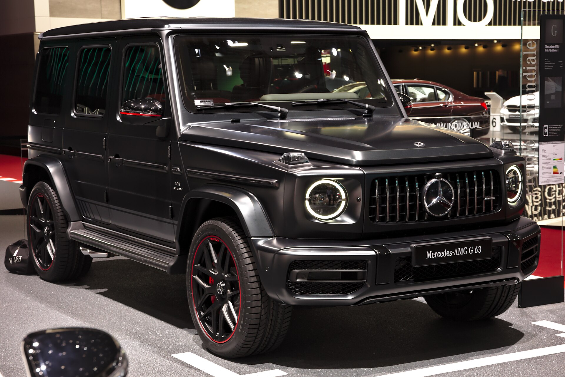 Second-generation Mercedes-AMG G 63, front three-quarter view