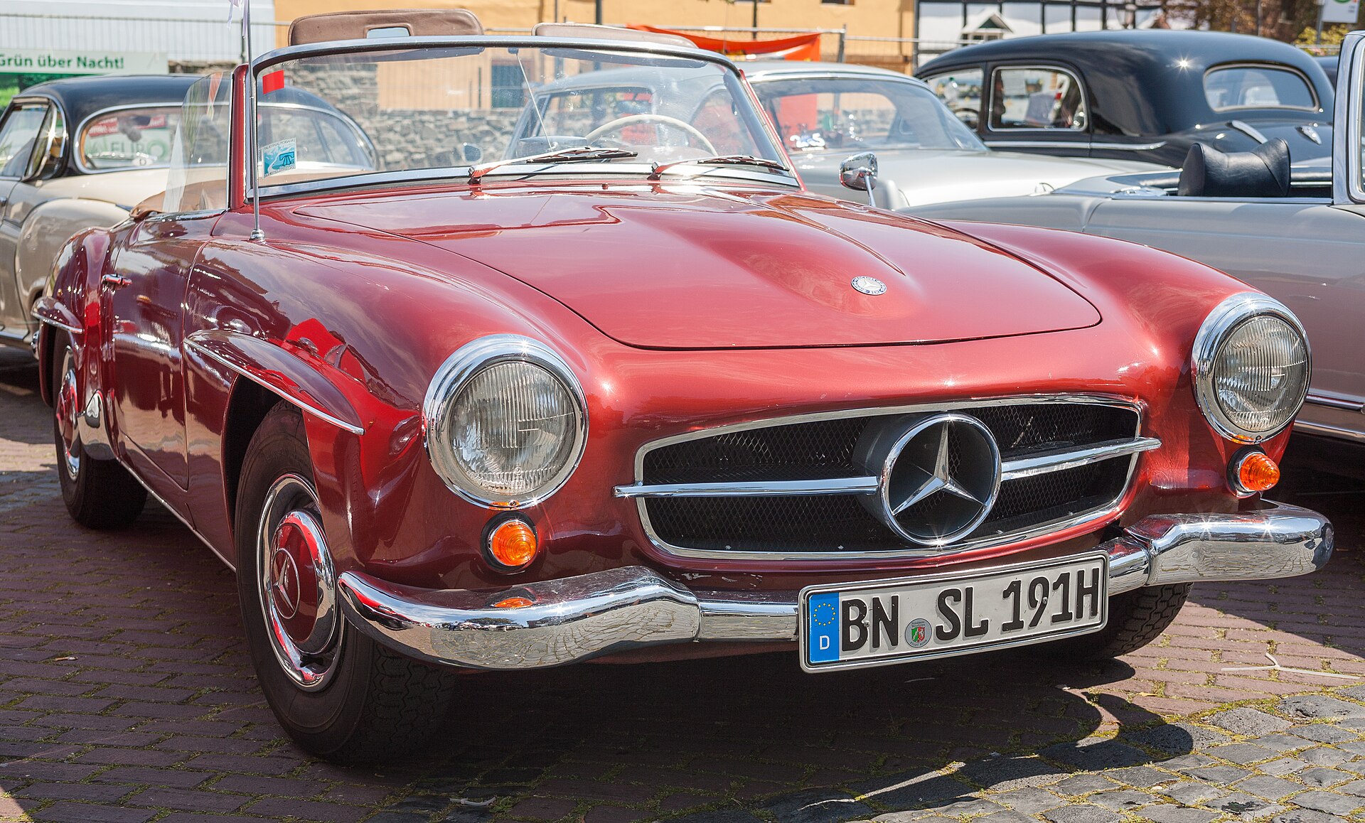 Mercedes-Benz 190 SL roadster of the W121 series
