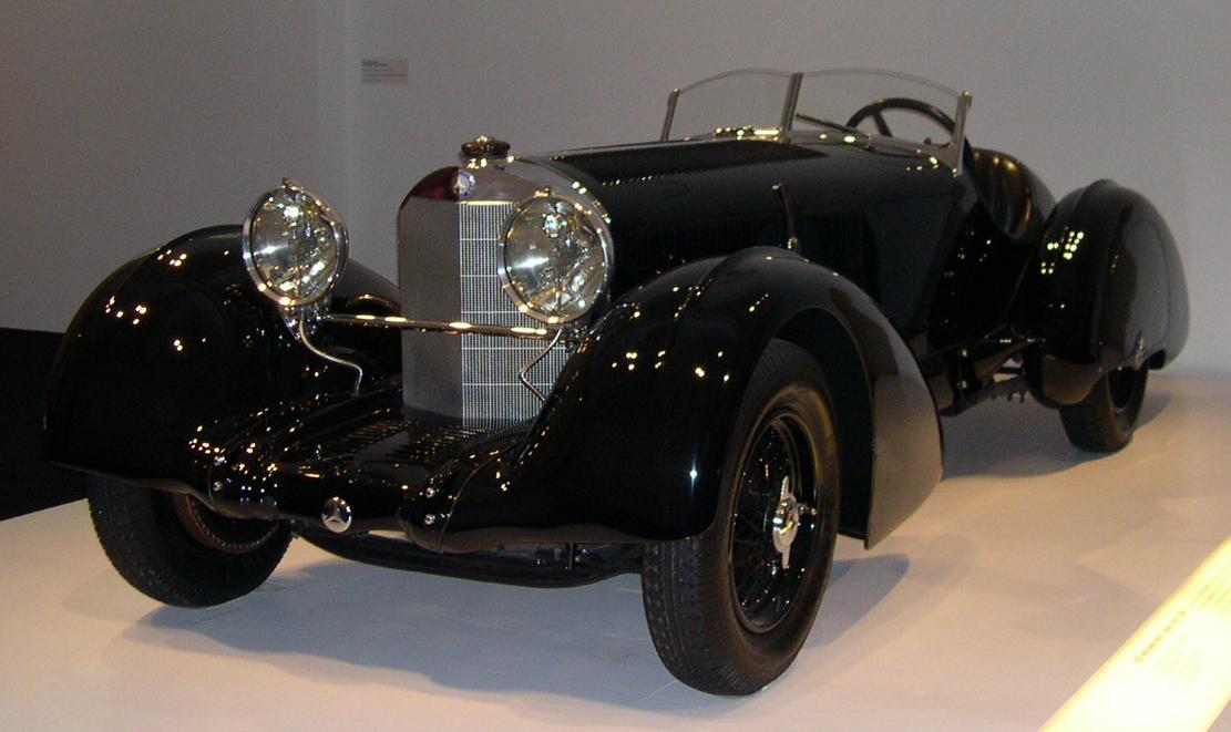 Mercedes-Benz SSK of 1930, front three-quarter view
