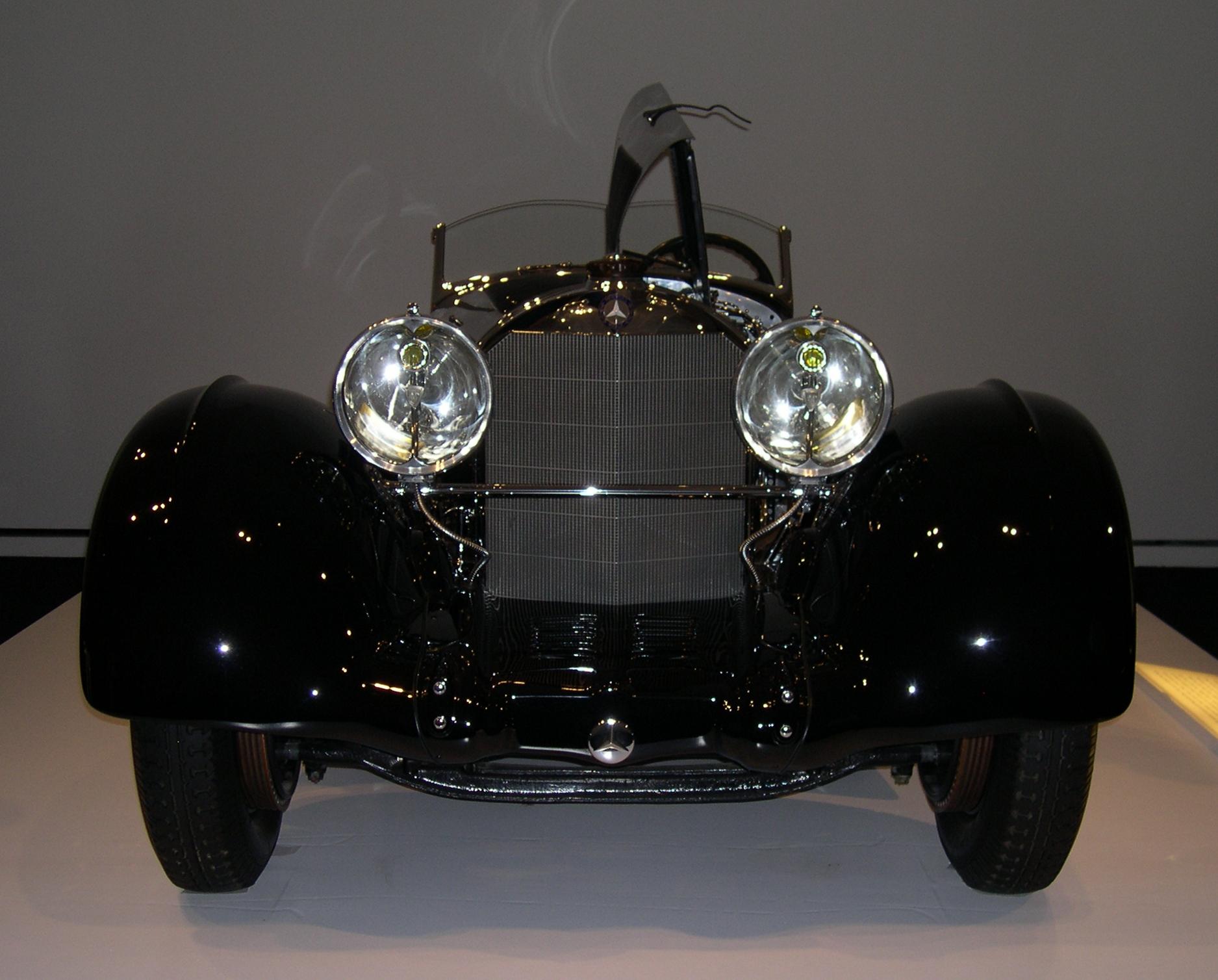 Front of a 1930 Mercedes-Benz SSK