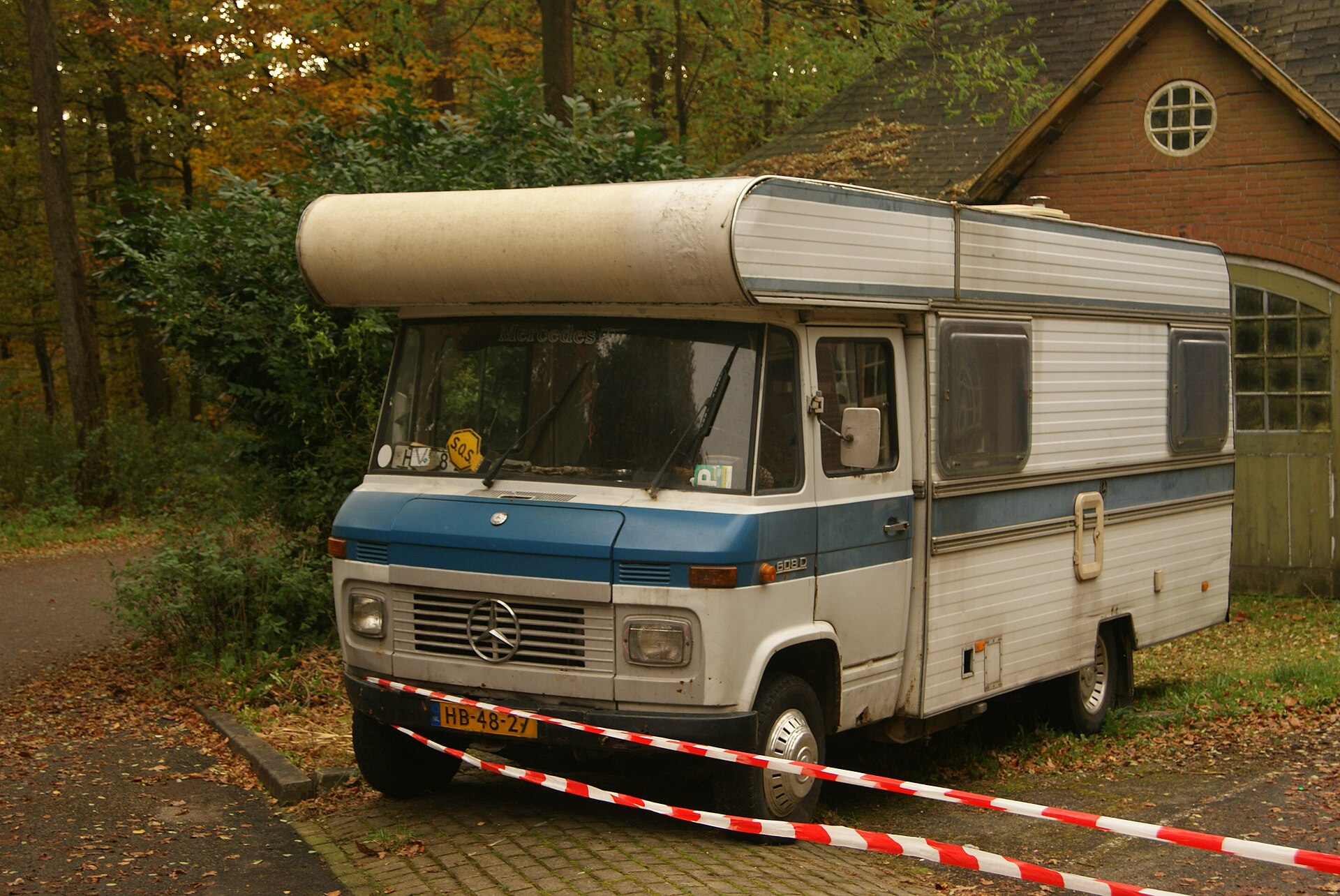 Mercedes-Benz L 608 D of the first T2 generation, 1974