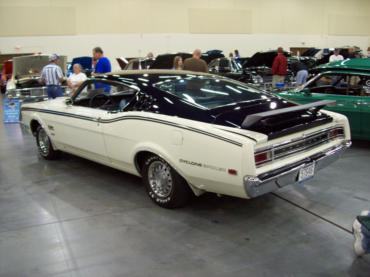 Mercury Cyclone Spoiler II front end with flush grille