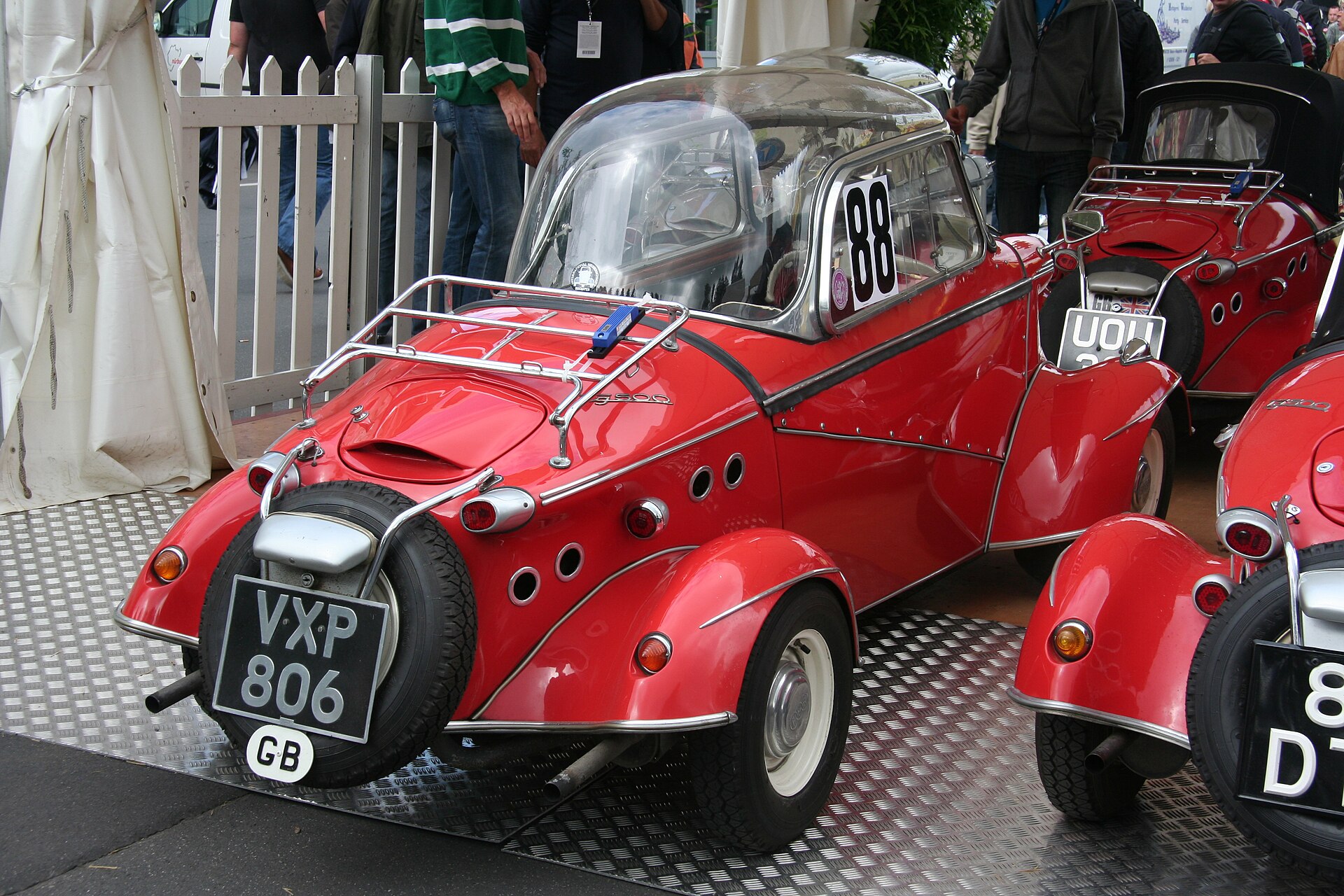 FMR Tg500 small four-wheeled sports car