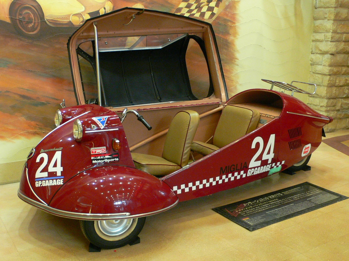 Messerschmitt KR175 three-wheeler with Plexiglas dome