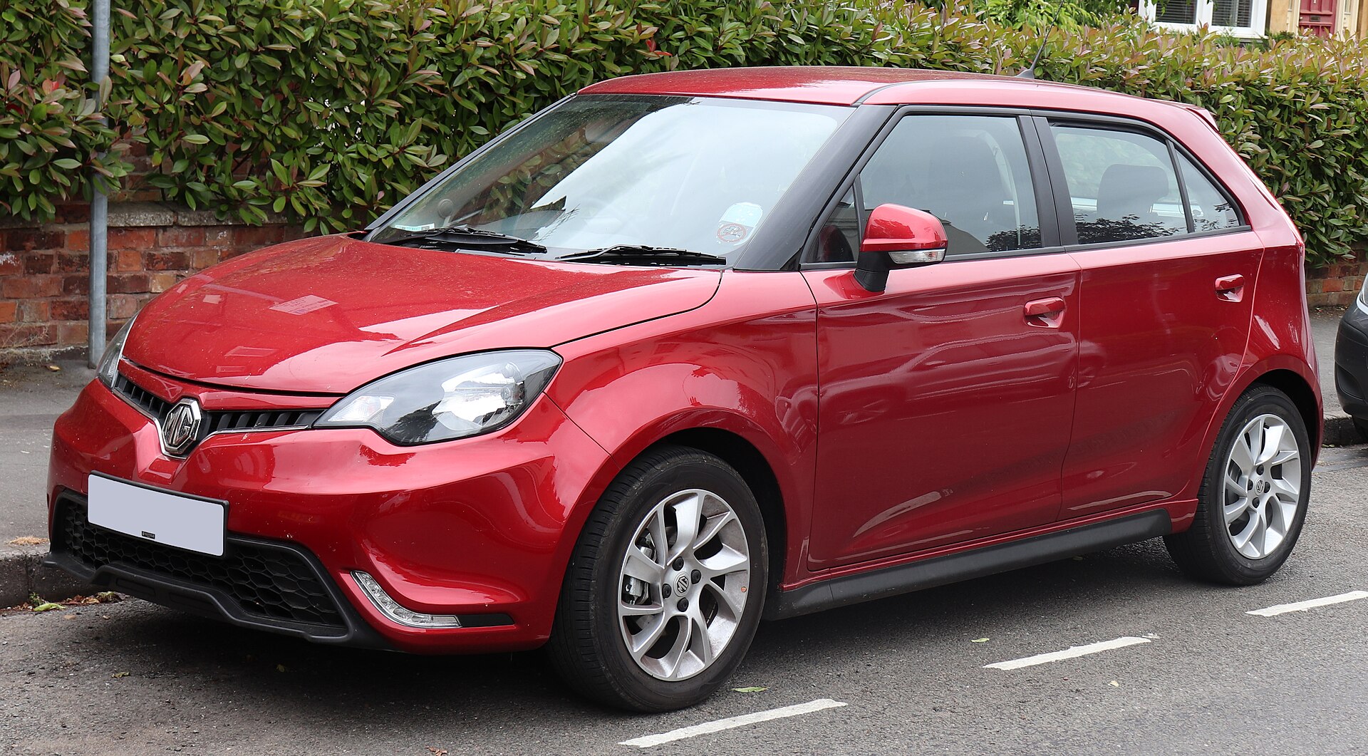 MG3 2018 facelift, front view