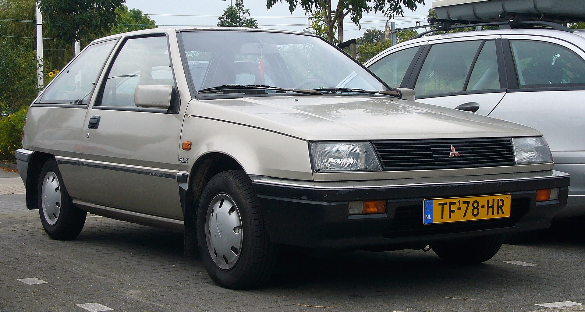 Mitsubishi Colt hatchback of the 1980s