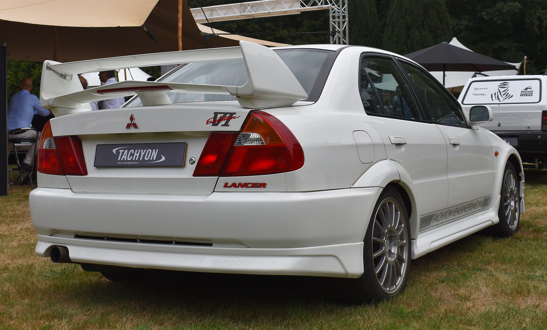 Mitsubishi Lancer Evolution VI, rear view