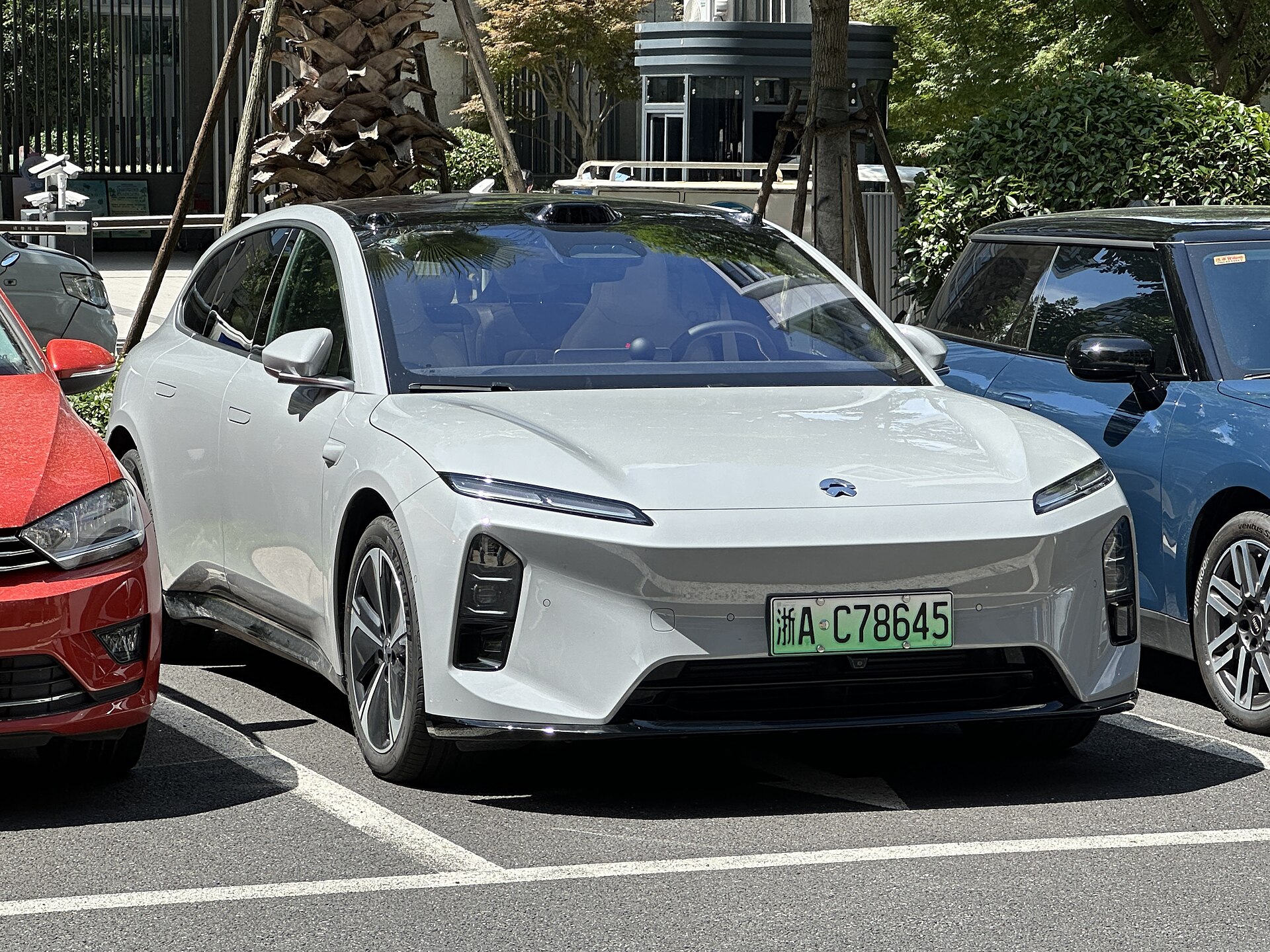 Facelifted Nio ET5 Touring, exterior view