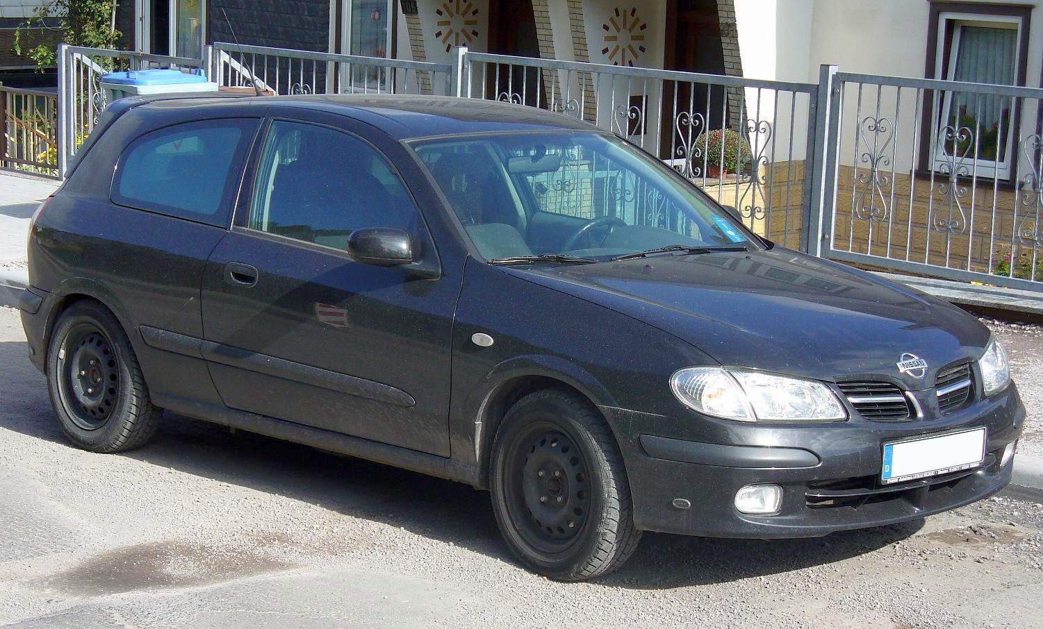 Nissan Almera three-door hatchback
