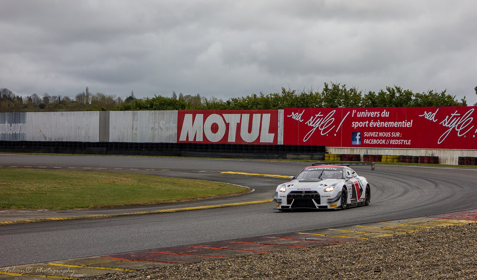 Nissan GT-R Nismo GT3 race car in racing livery