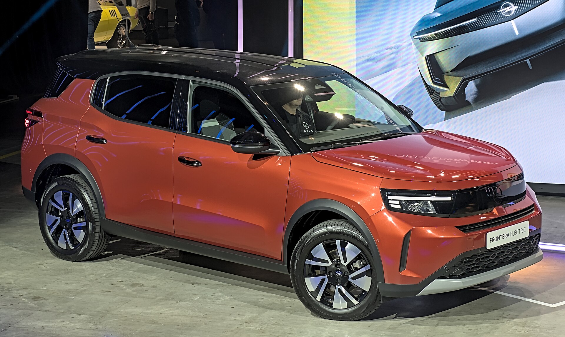 Opel Frontera Electric, rear view