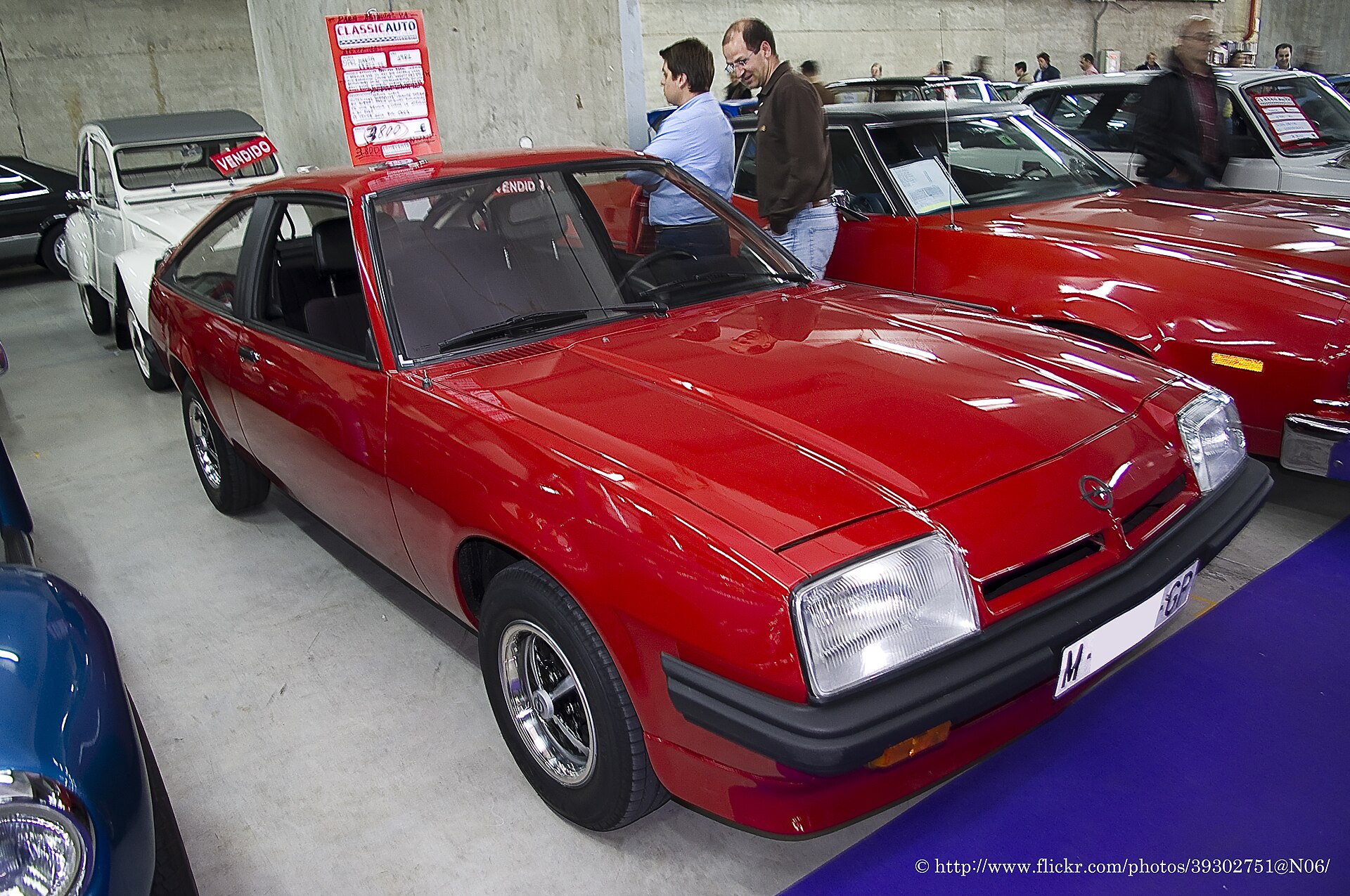 Opel Manta B1 CC hatchback, 1981