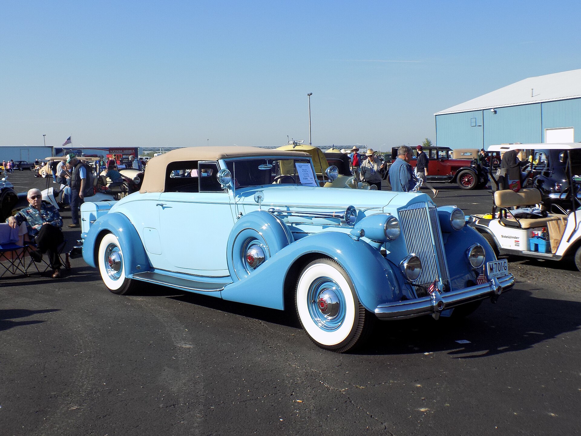 Packard Twelve roadster of 1937