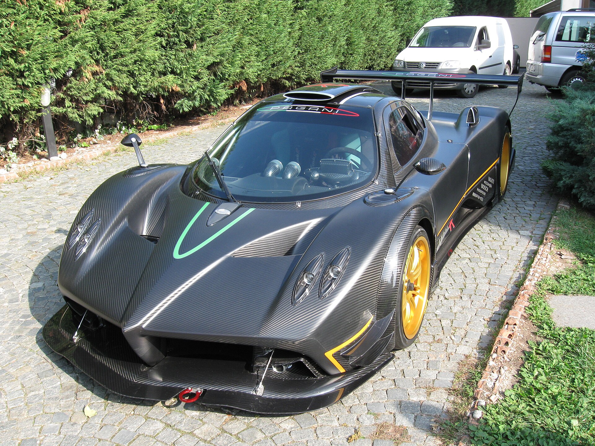 Pagani Zonda rear view