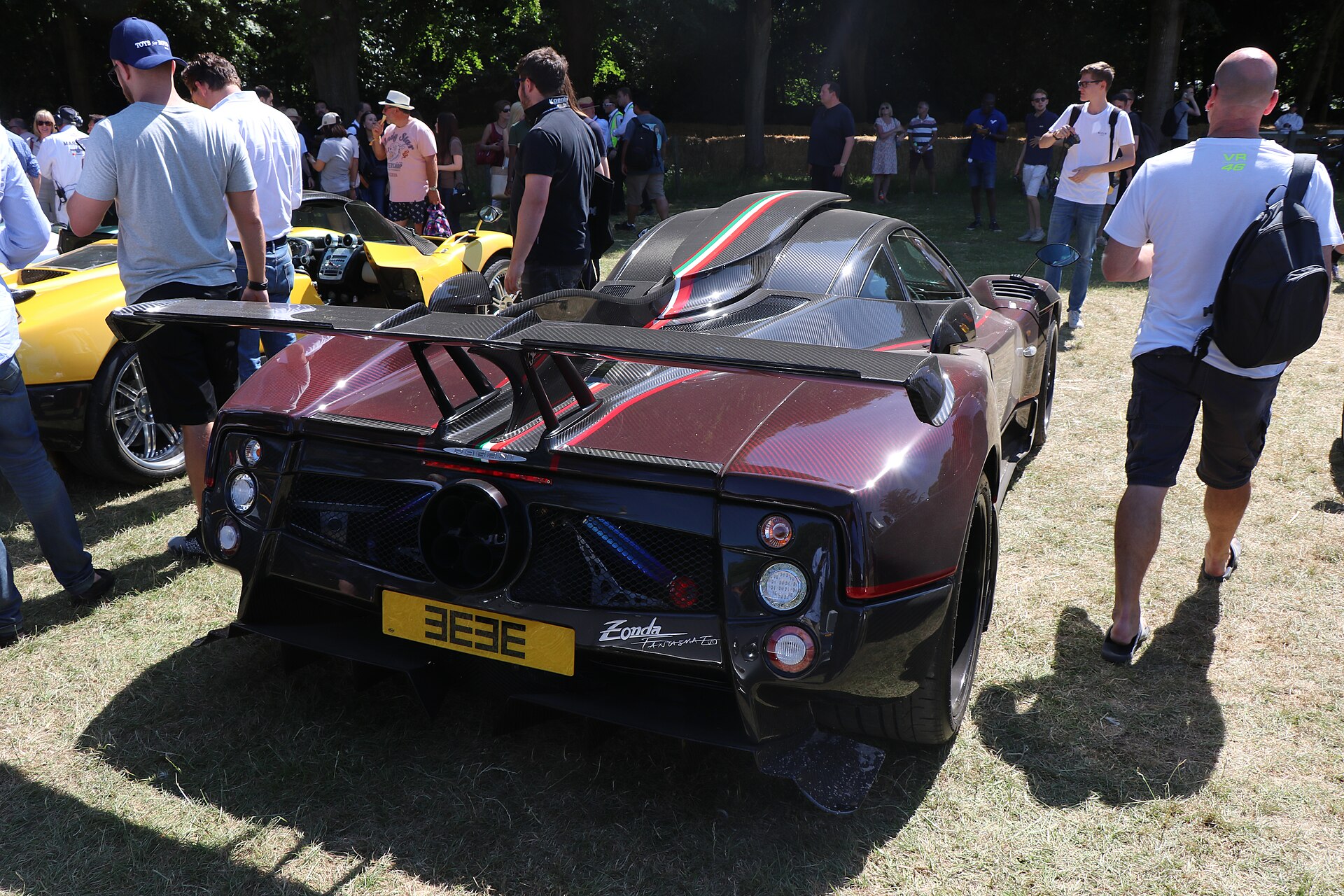 Pagani Zonda 760 one-off, rear view