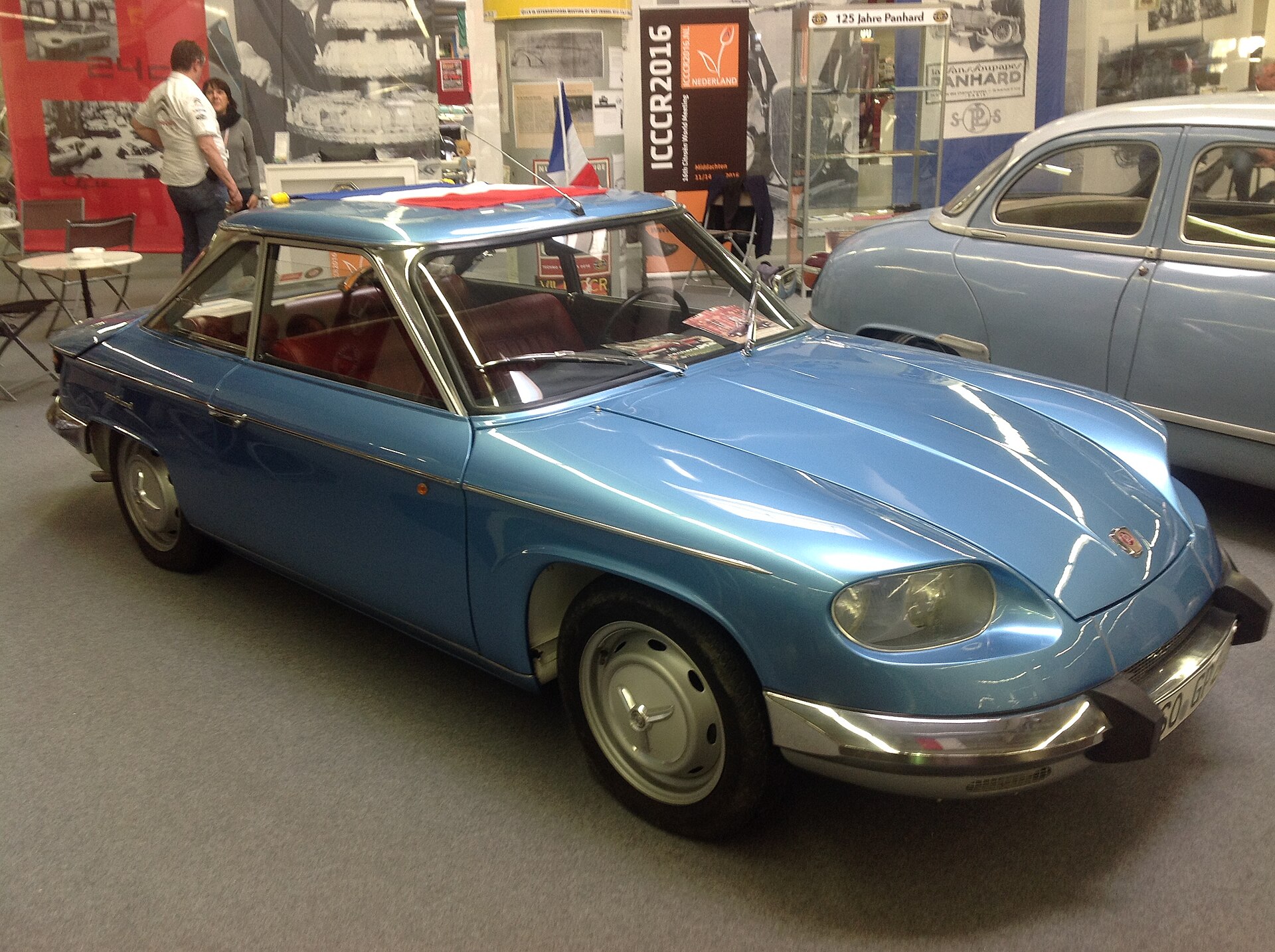 Panhard 24 CT coupé, side view