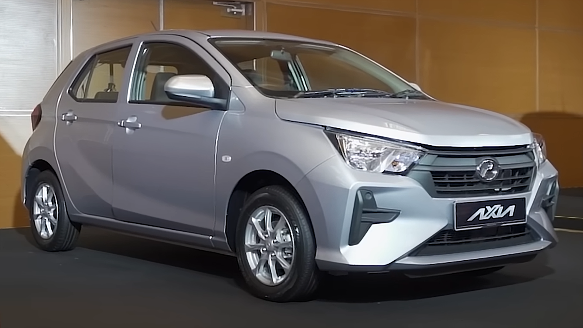 2023 Perodua Axia hatchback, front view