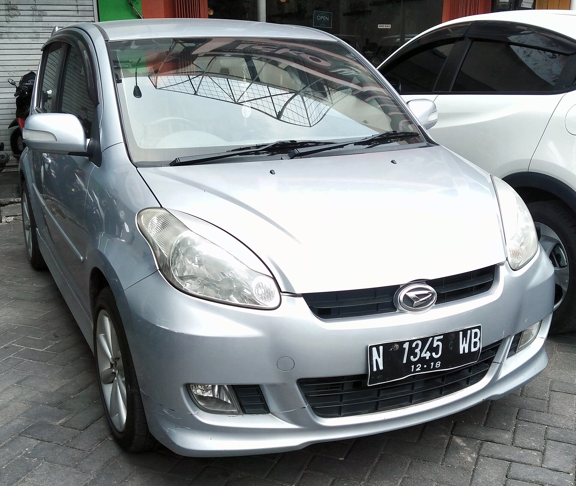 Daihatsu Sirion, the Indonesian version of the Perodua Myvi