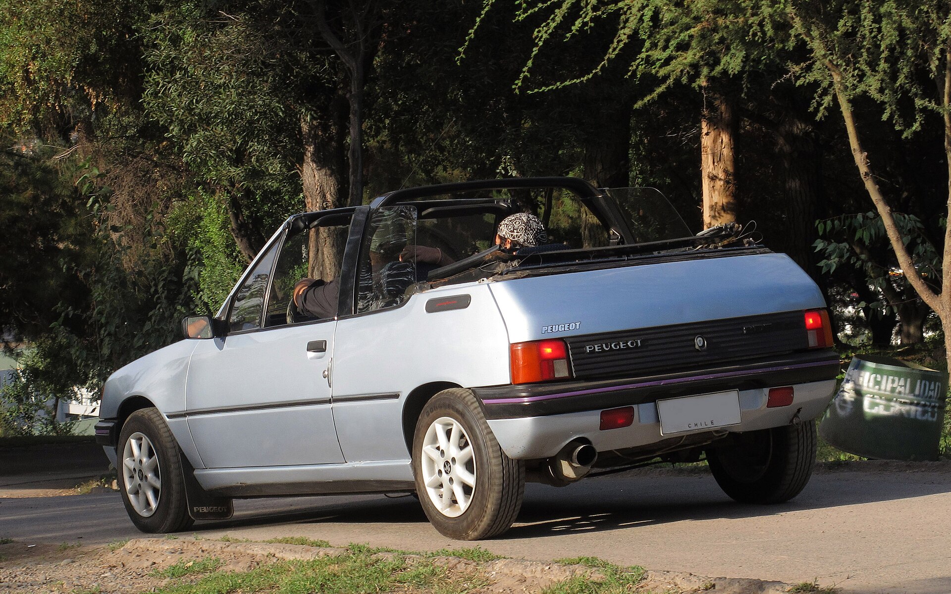 Peugeot 205 cabriolet of 1989
