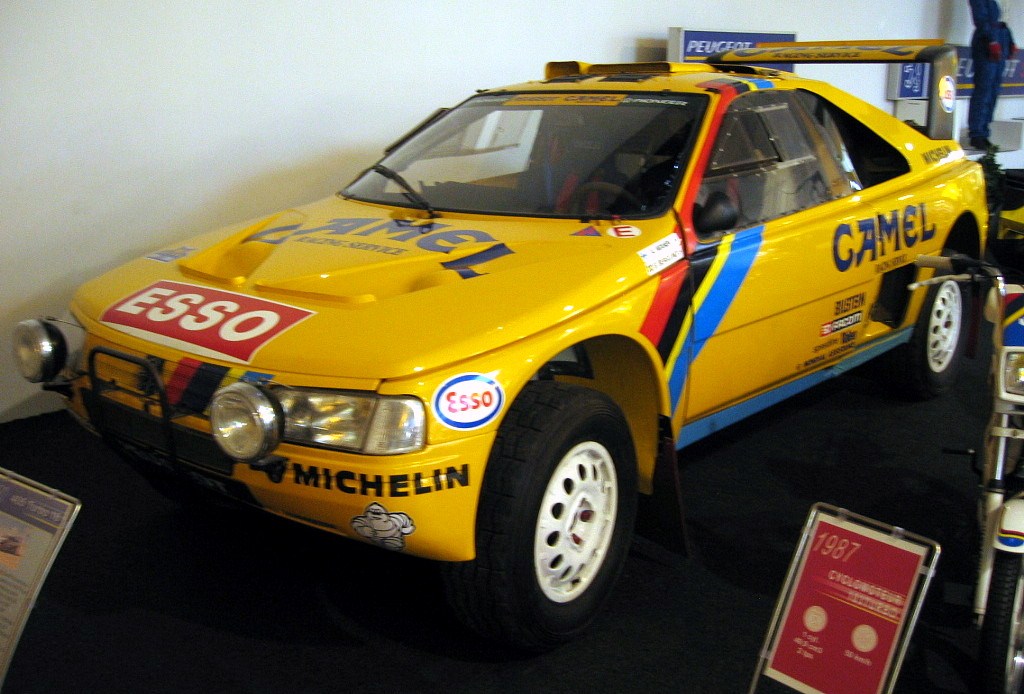Peugeot 405 Turbo 16 rally car