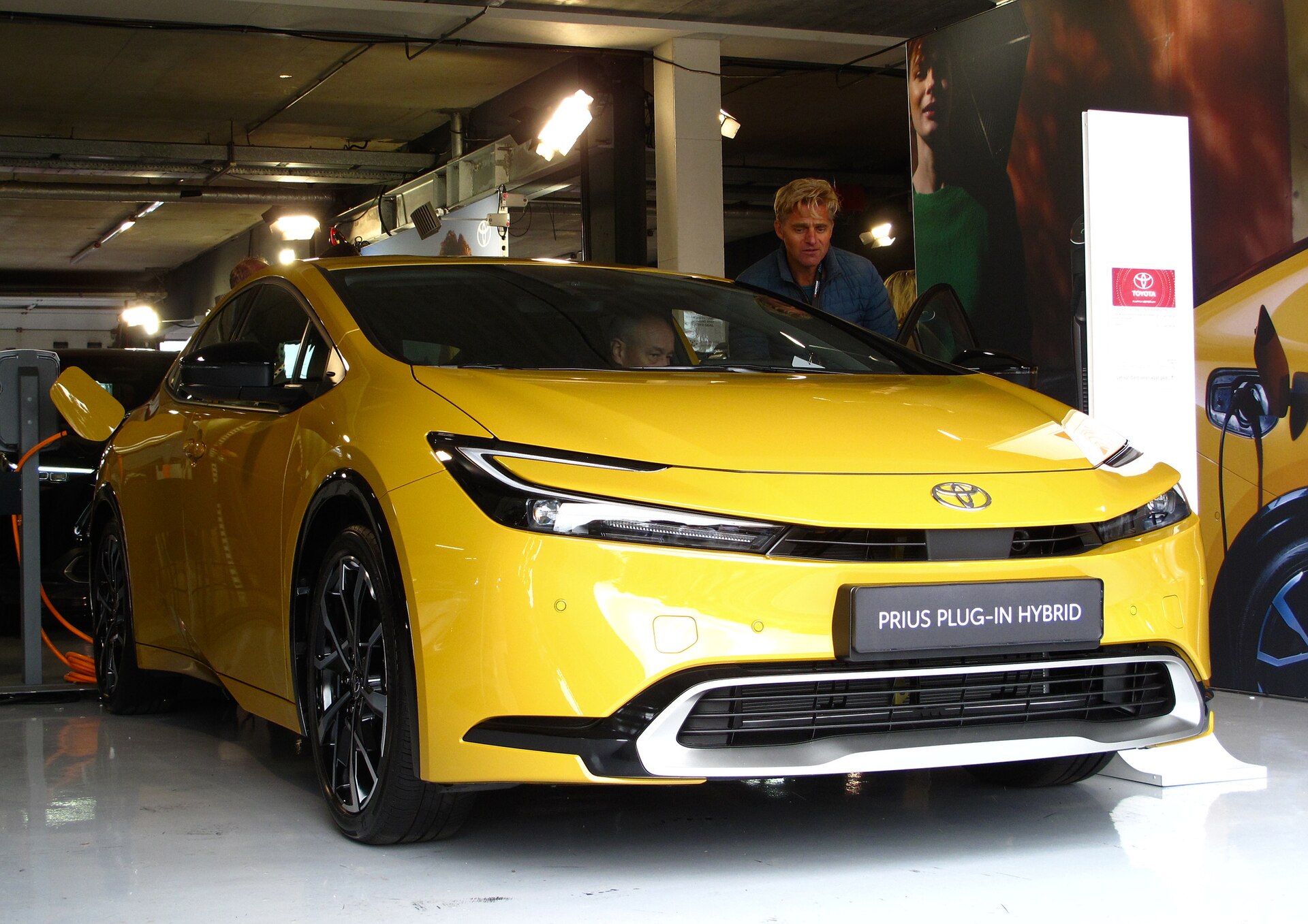 Toyota Prius Plug-in Hybrid of the 2023 model year, exterior view