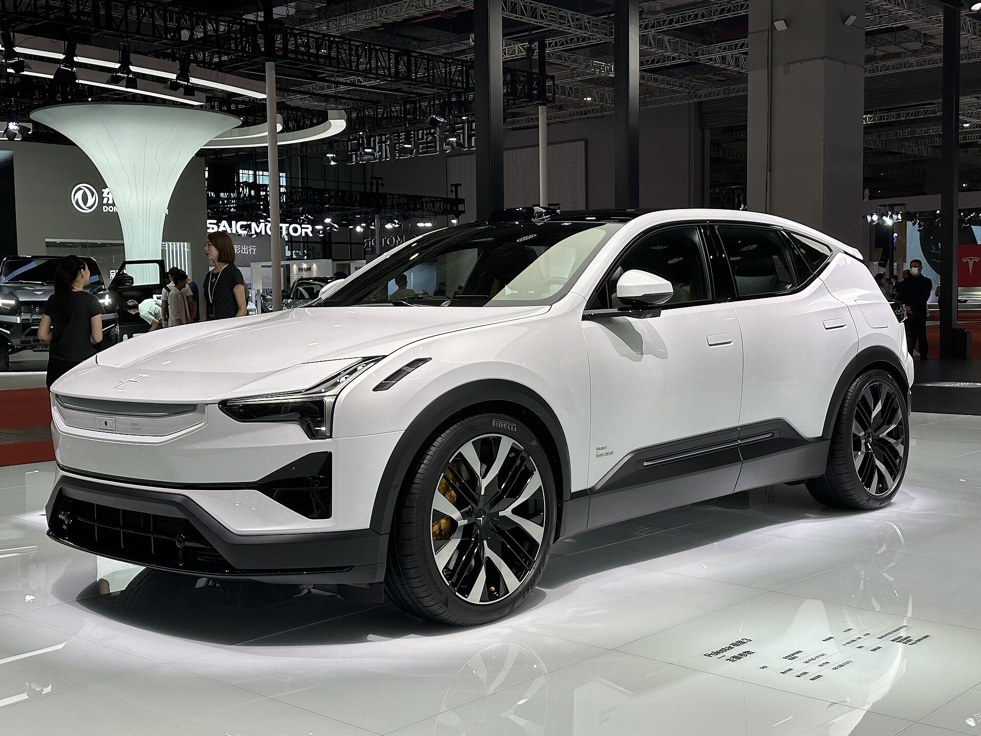 Polestar 3 electric SUV, front three-quarter view