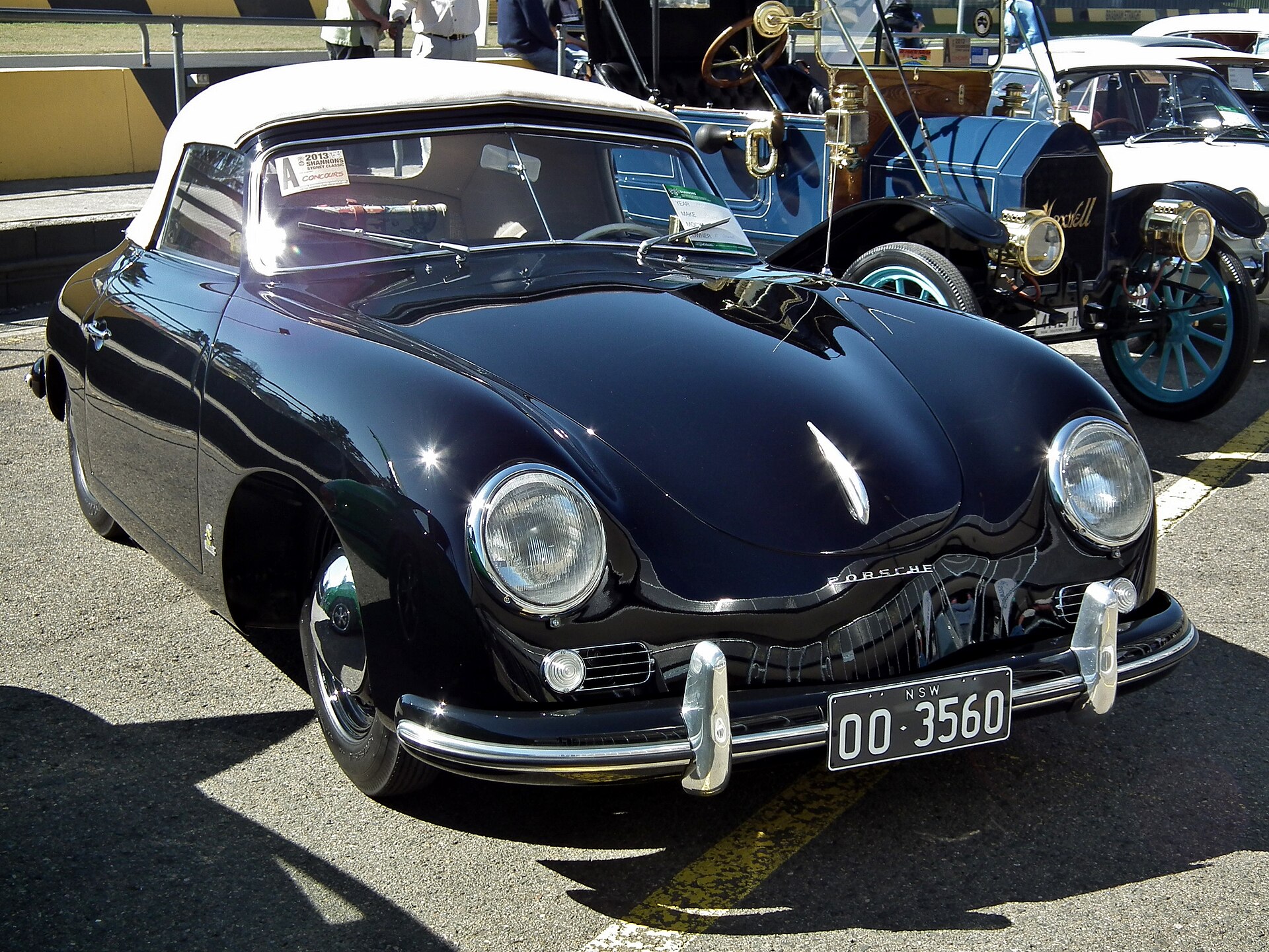 Porsche 356 cabriolet of 1954
