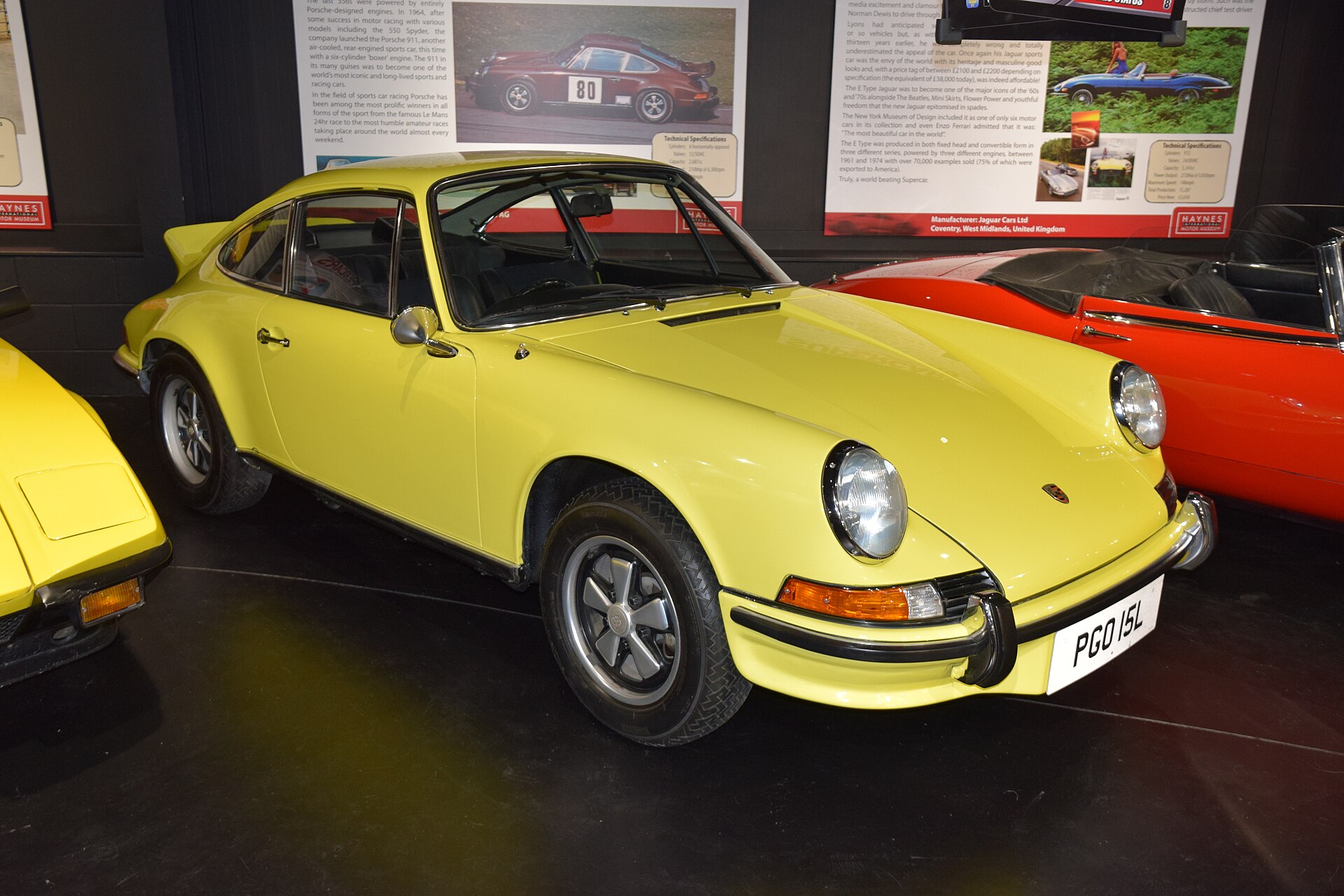 1973 Porsche 911 Carrera RS 2.7 with ducktail spoiler
