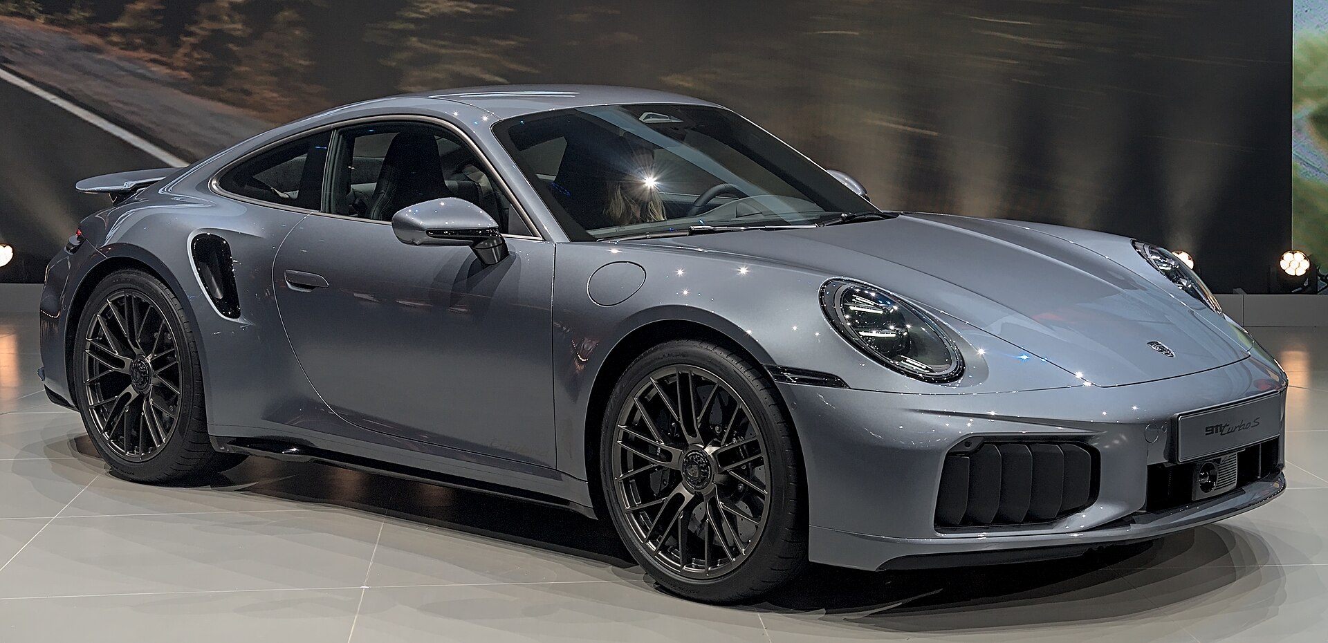 Porsche 992.2 Turbo S coupé at the IAA in Munich